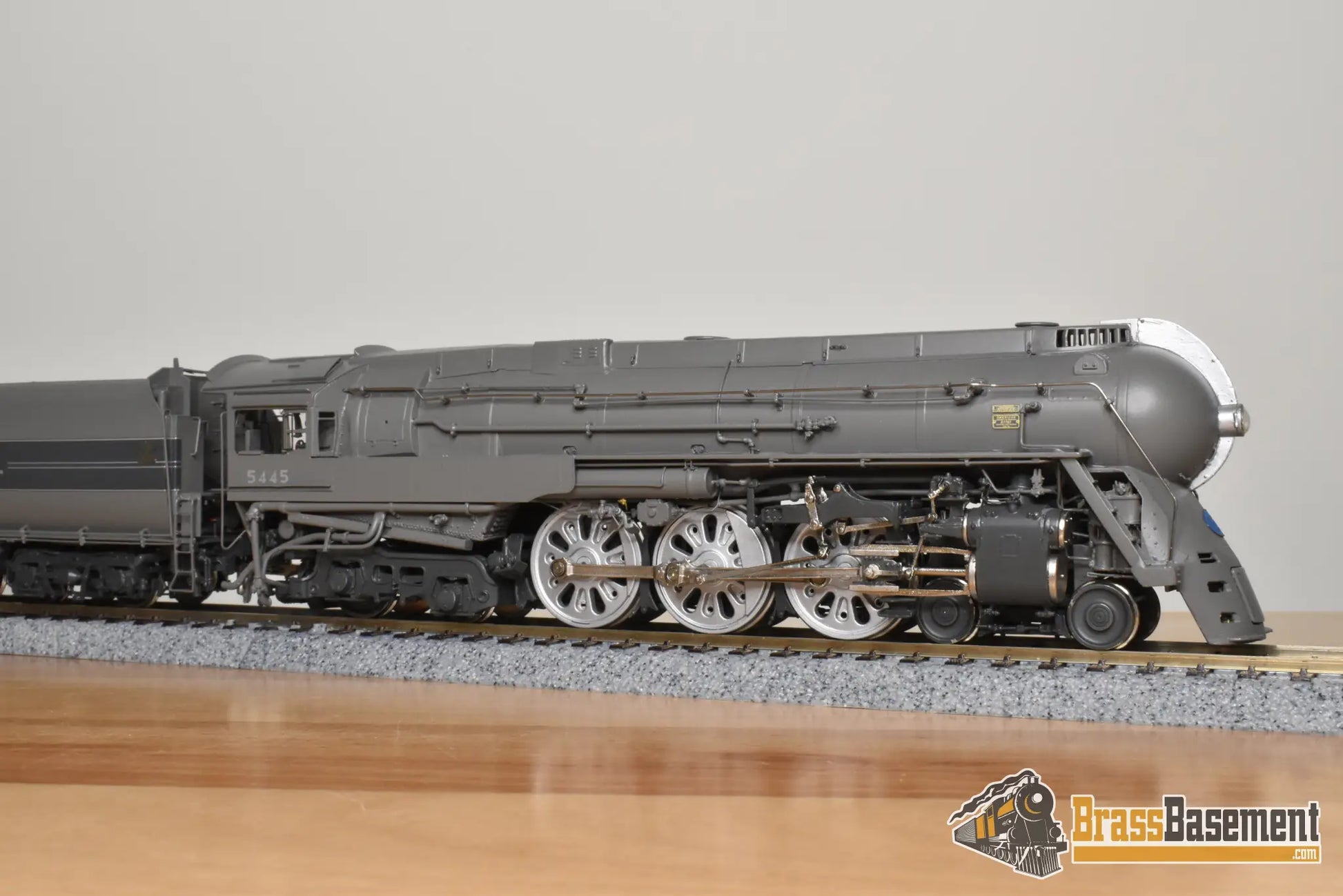 HO Brass - PSC 18254.1 NYC 1945 Era Streamlined Dreyfuss Hudson #5445 PT-4 Centipede Tender - #7/17 FP Boo-Rim