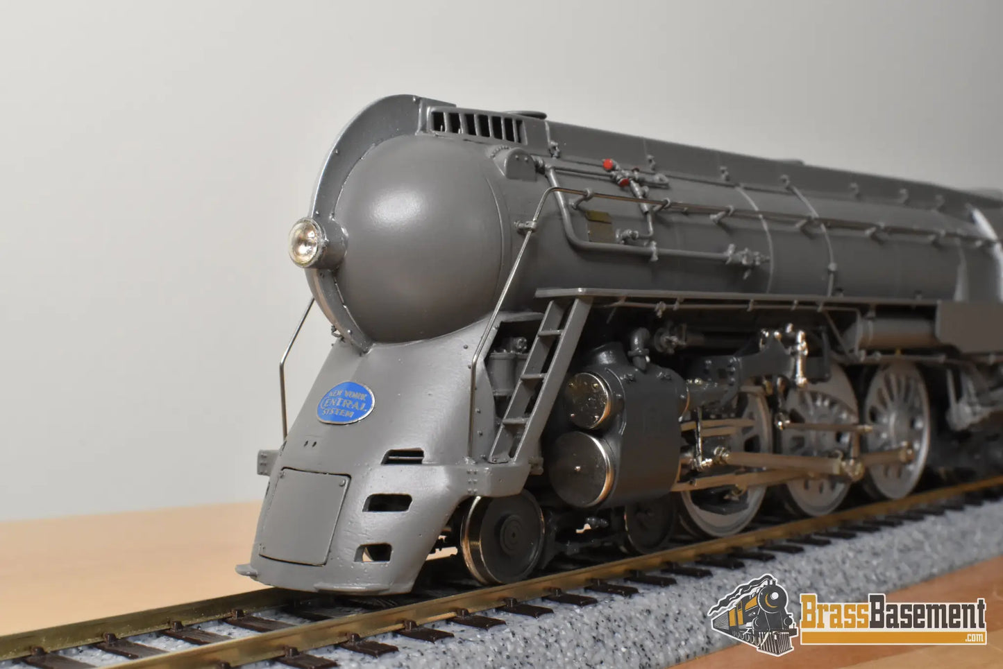 HO Brass - PSC 18254.1 NYC 1945 Era Streamlined Dreyfuss Hudson #5445 PT-4 Centipede Tender - #7/17 FP Boo-Rim