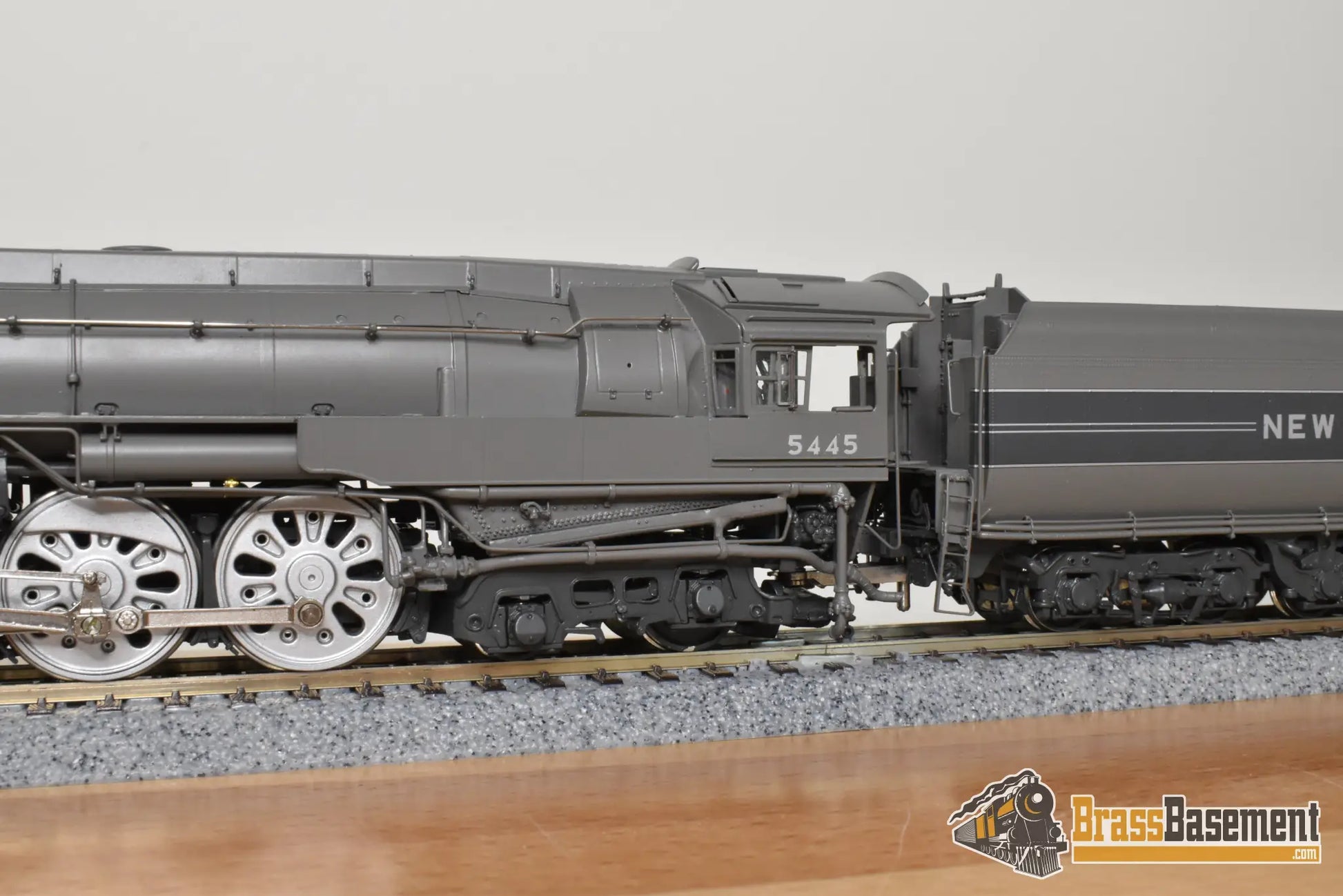 HO Brass - PSC 18254.1 NYC 1945 Era Streamlined Dreyfuss Hudson #5445 PT-4 Centipede Tender - #7/17 FP Boo-Rim