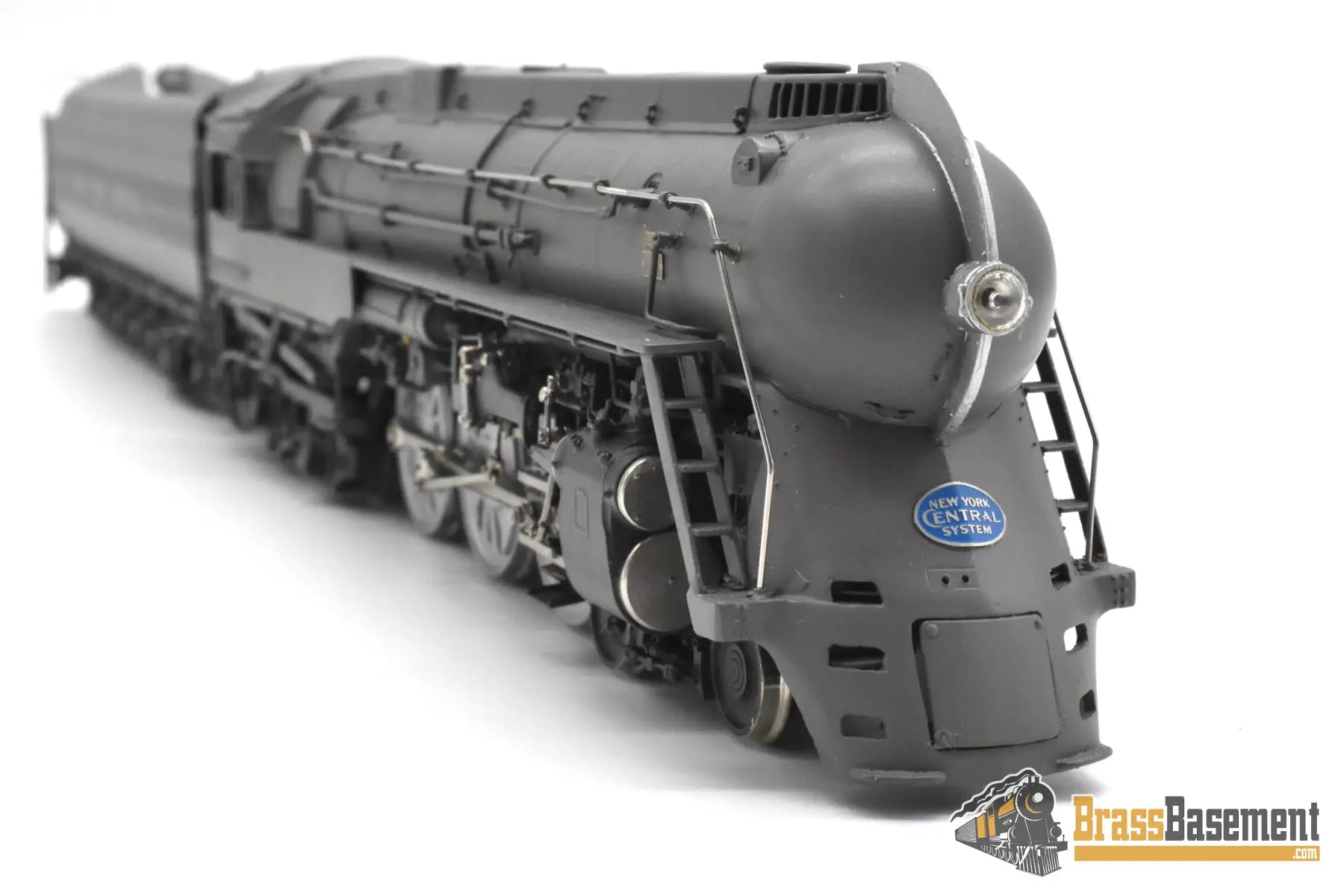 HO Brass - PSC 18254.1 NYC 1945 Era Streamlined Dreyfuss Hudson #5445 PT-4 Centipede Tender - #7/17 FP Boo-Rim