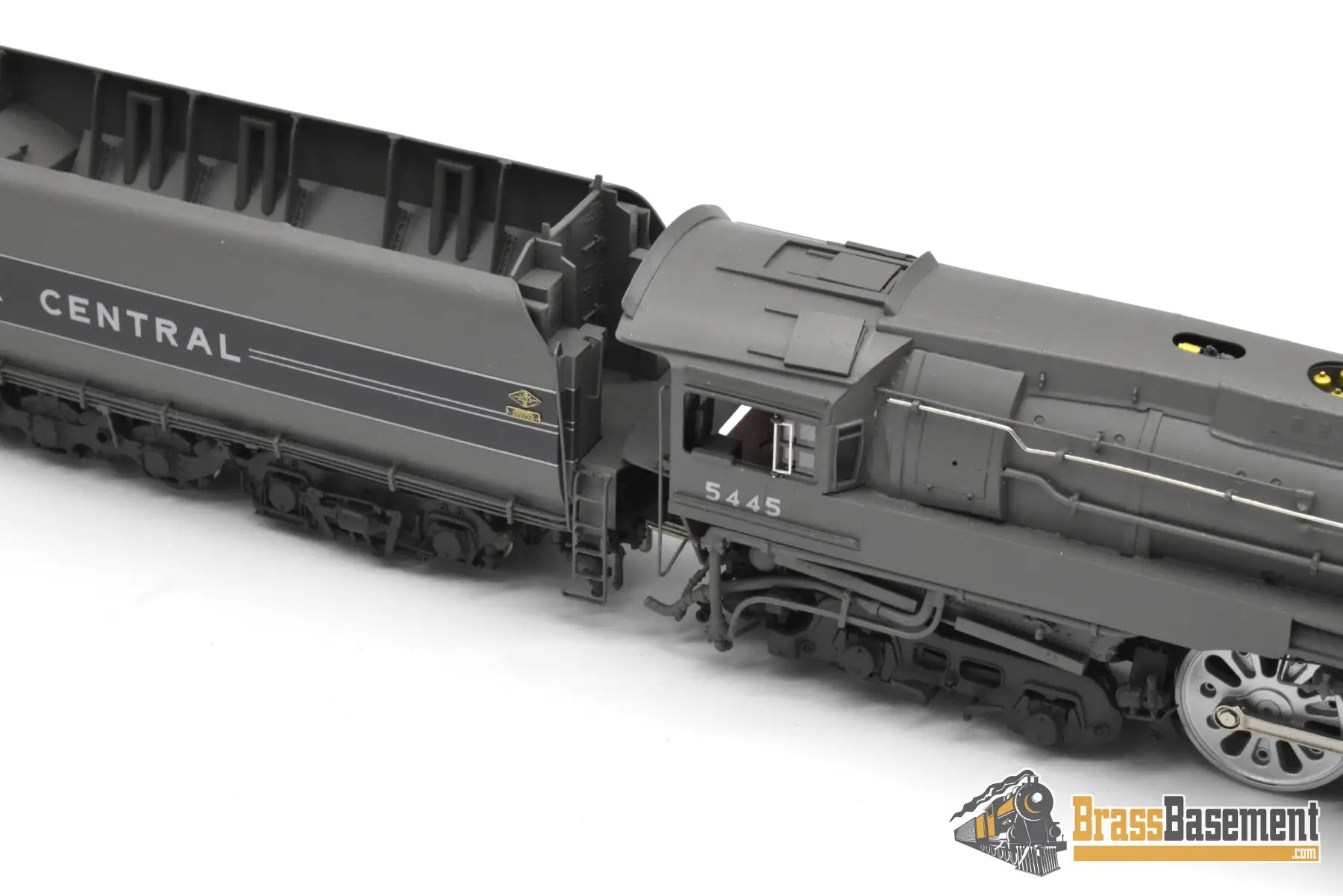 HO Brass - PSC 18254.1 NYC 1945 Era Streamlined Dreyfuss Hudson #5445 PT-4 Centipede Tender - #7/17 FP Boo-Rim