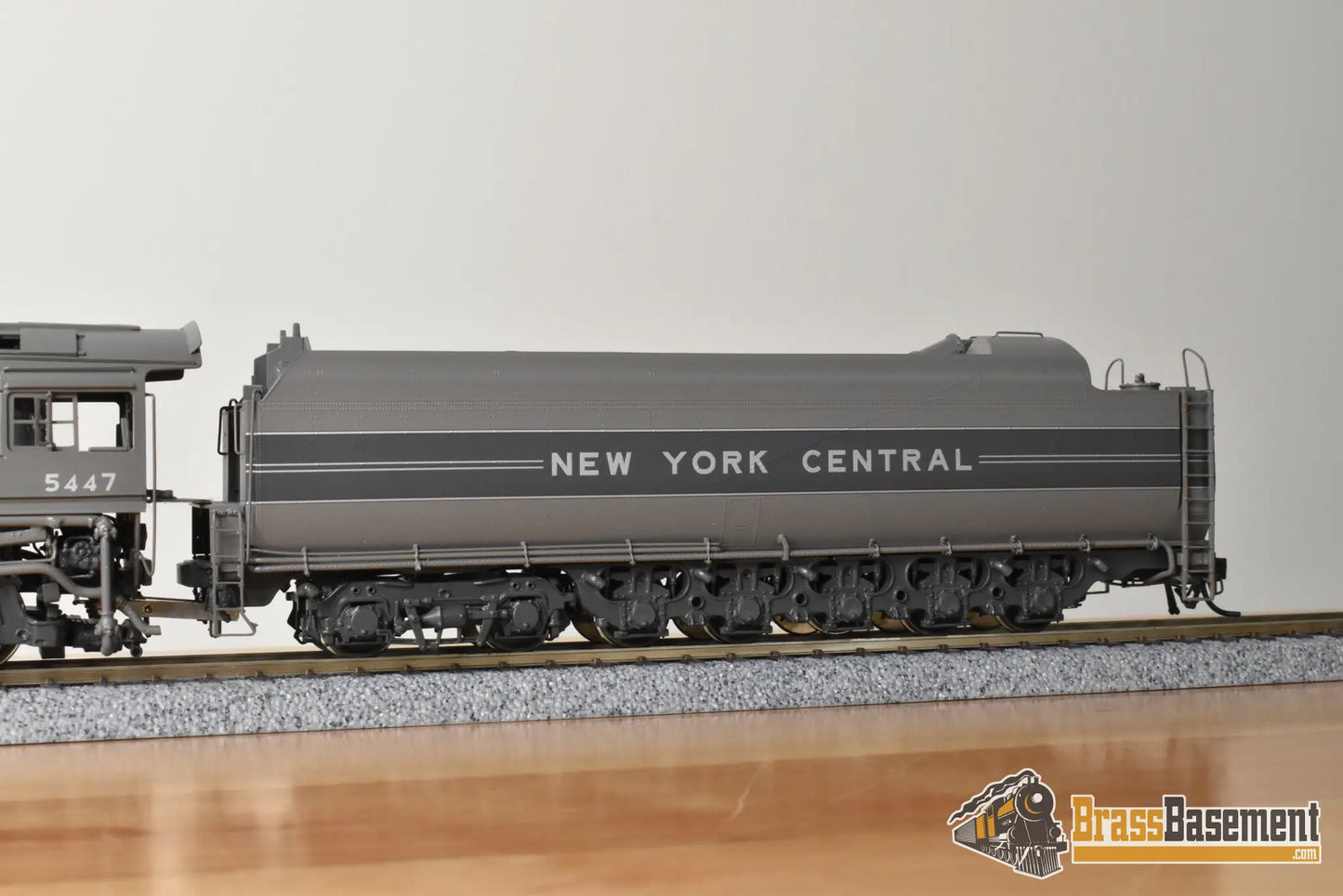 HO Brass - PSC 18256.1 NYC 1945 Era Streamlined Dreyfuss Hudson J3a 4-6-4 #5447 PT-4 Centipede Tender - #4/16 FP