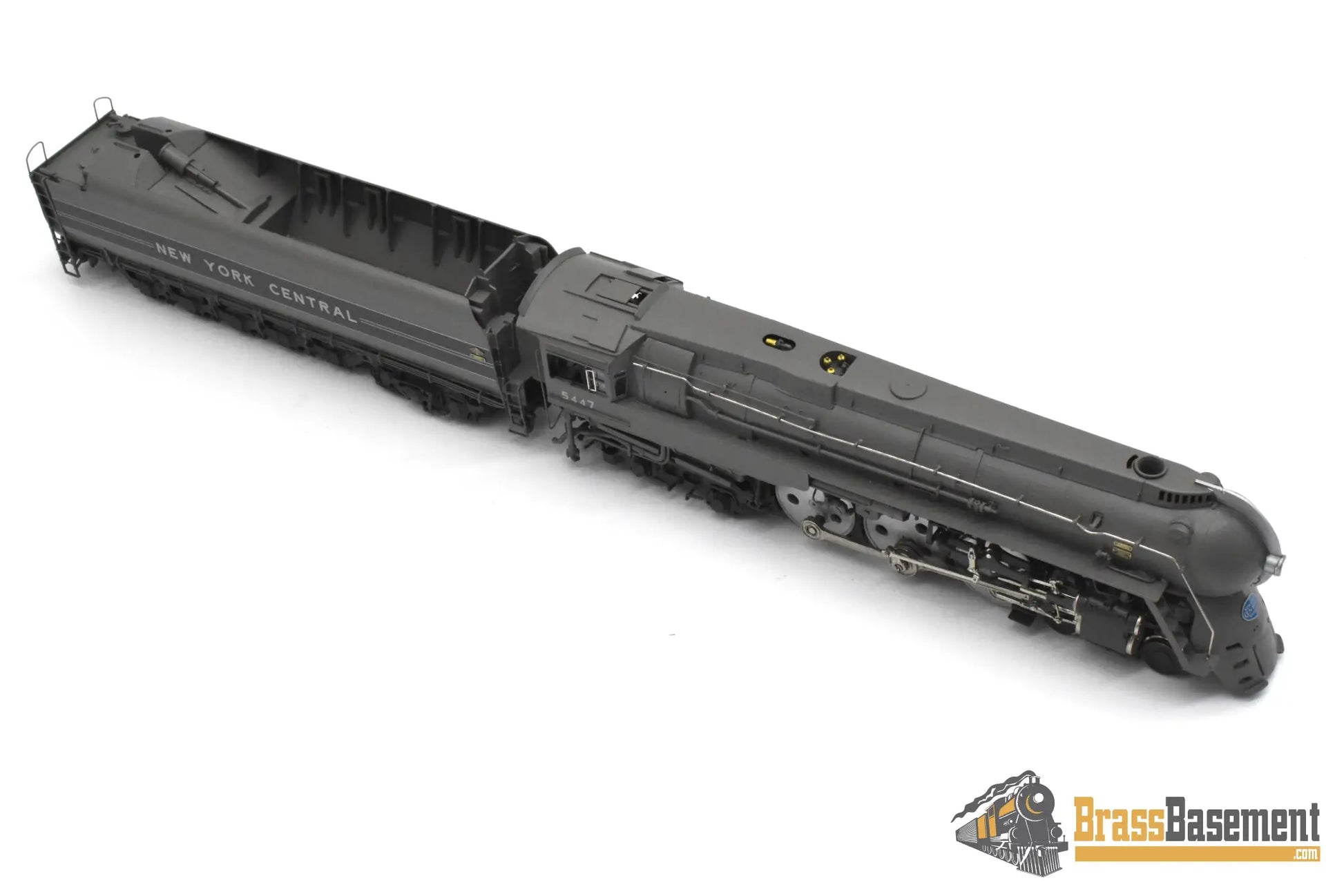 HO Brass - PSC 18256.1 NYC 1945 Era Streamlined Dreyfuss Hudson J3a 4-6-4 #5447 PT-4 Centipede Tender - #4/16 FP