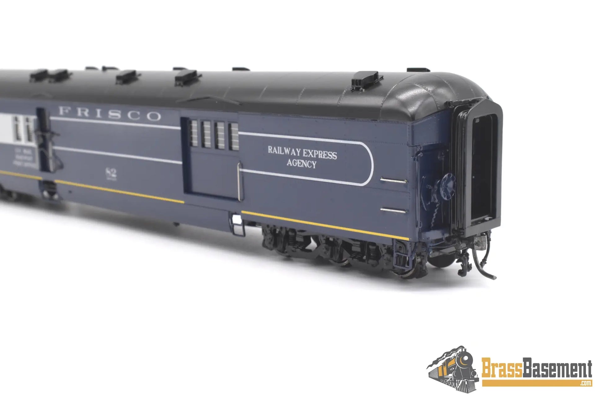 Ho Brass - Psc 18420.1 Frisco Firefly 3 Car Passenger Set 2013 Run Lights Std Gloss