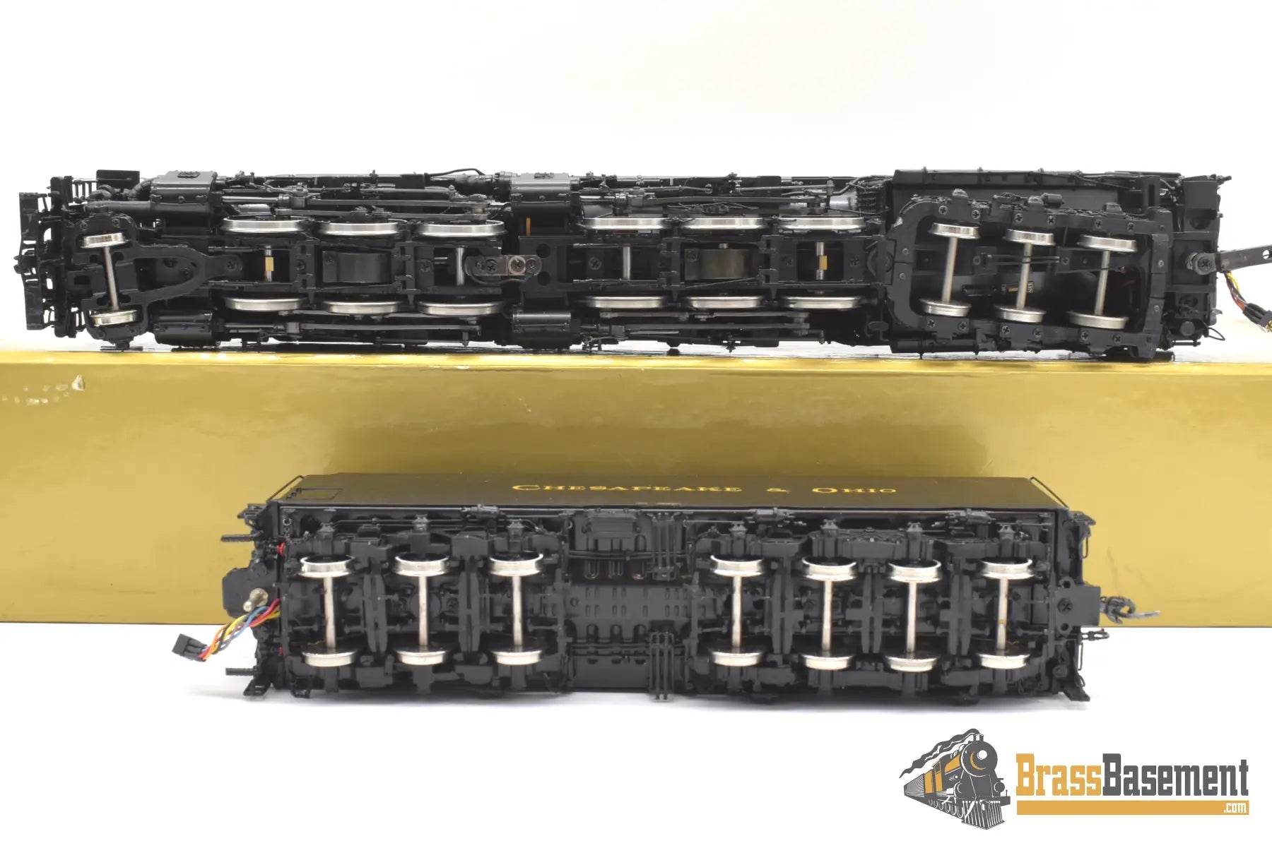 Ho Brass - Psc 18448.1 C&O Chesapeake & Ohio 2 - 6 - 6 - 6 H - 8 Allegheny #1604 F/P Notes Dcc