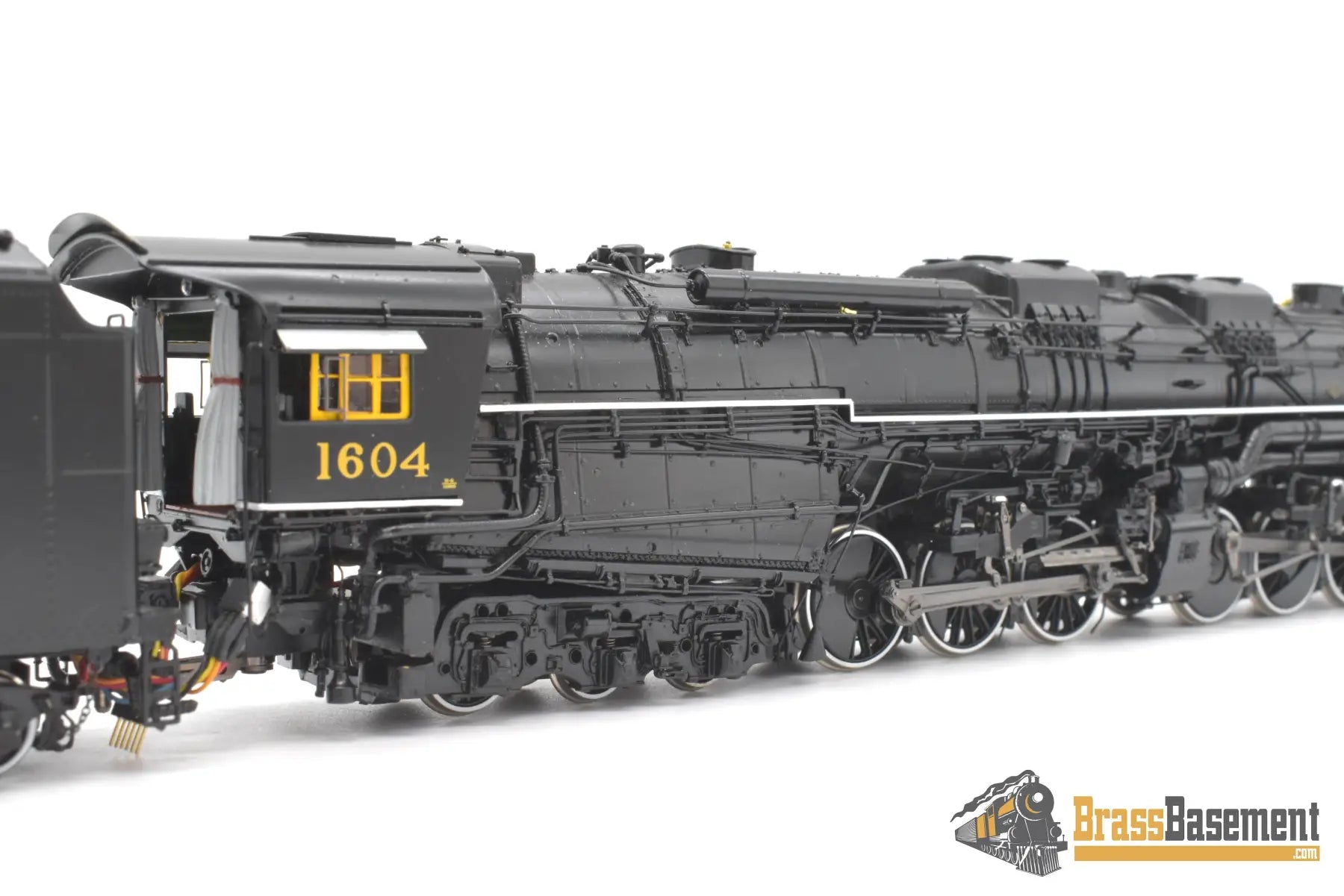 Ho Brass - Psc 18448.1 C&O Chesapeake & Ohio 2 - 6 - 6 - 6 H - 8 Allegheny #1604 F/P Notes Dcc