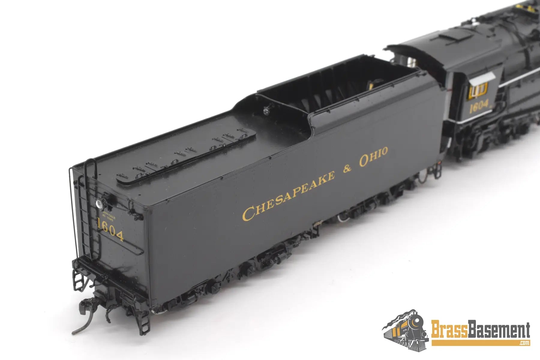 Ho Brass - Psc 18448.1 C&O Chesapeake & Ohio 2 - 6 - 6 - 6 H - 8 Allegheny #1604 F/P Notes Dcc