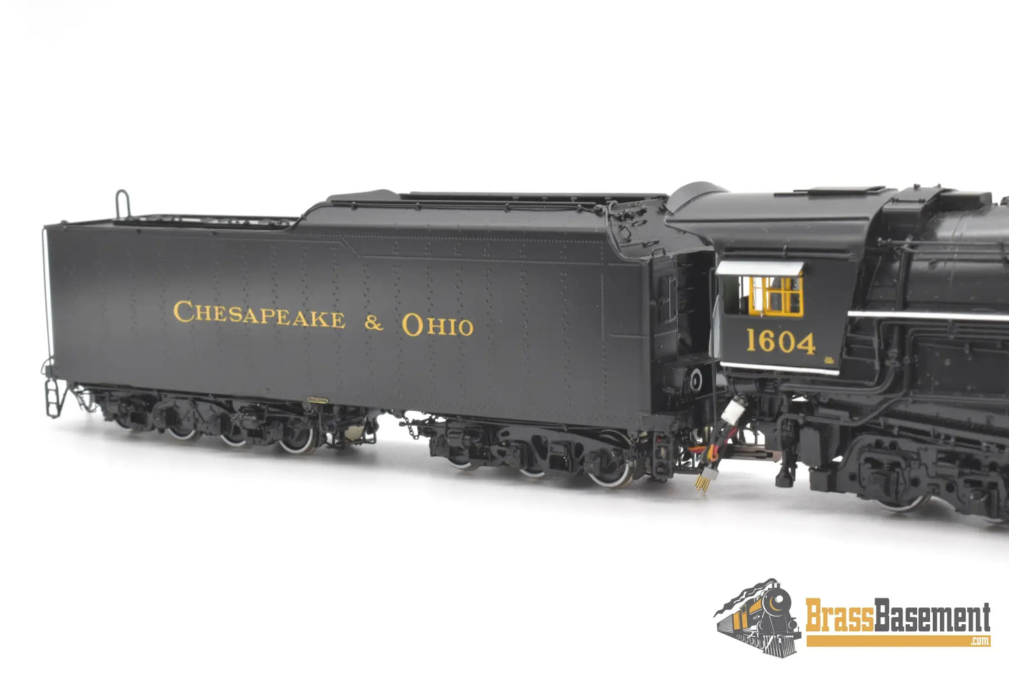 Ho Brass - Psc 18448.1 C&O Chesapeake & Ohio 2 - 6 - 6 - 6 H - 8 Allegheny #1604 F/P Notes Dcc