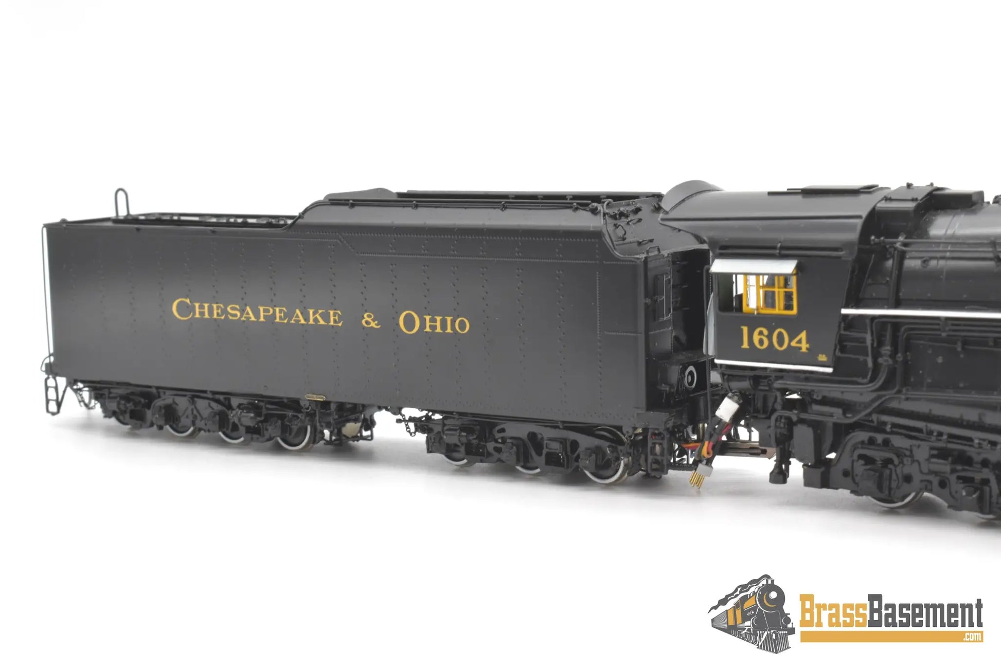 Ho Brass - Psc 18448.1 C&O Chesapeake & Ohio 2 - 6 - 6 - 6 H - 8 Allegheny #1604 F/P Notes Dcc