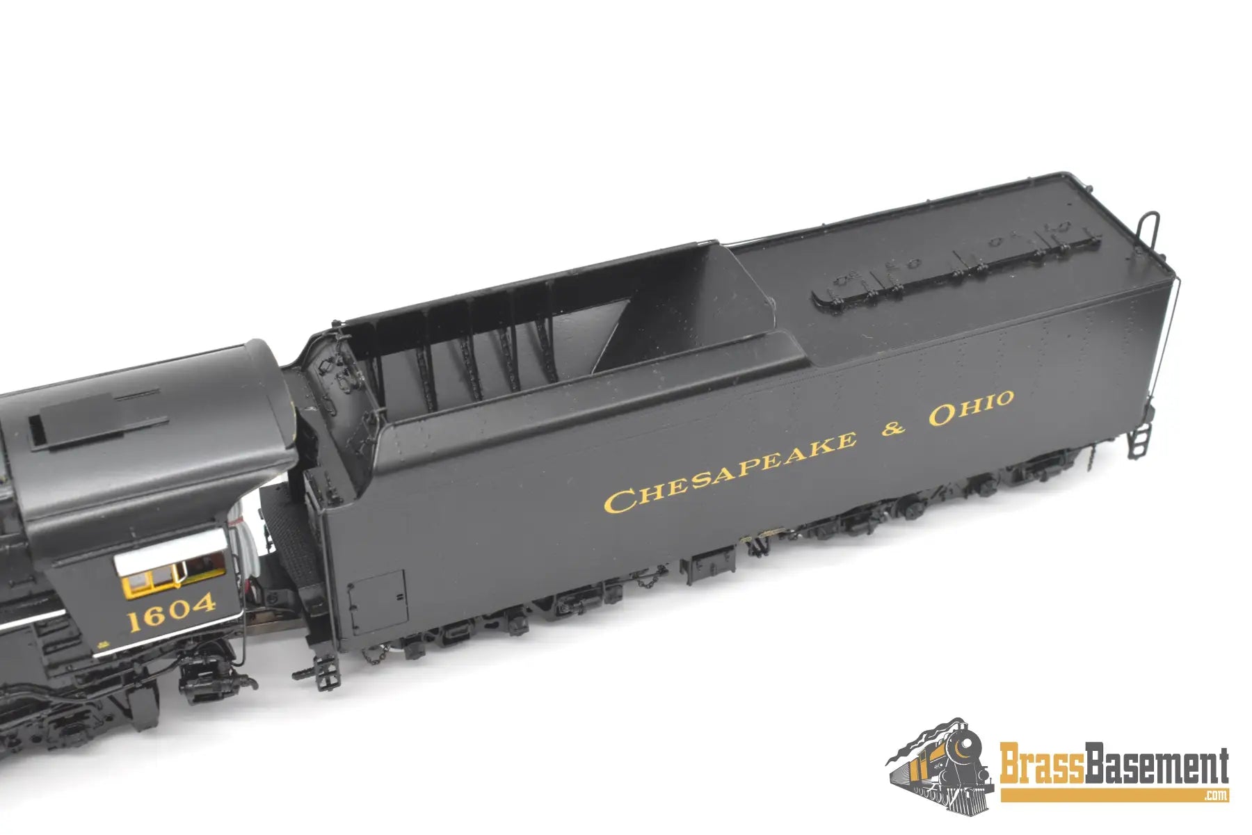 Ho Brass - Psc 18448.1 C&O Chesapeake & Ohio 2 - 6 - 6 - 6 H - 8 Allegheny #1604 F/P Notes Dcc