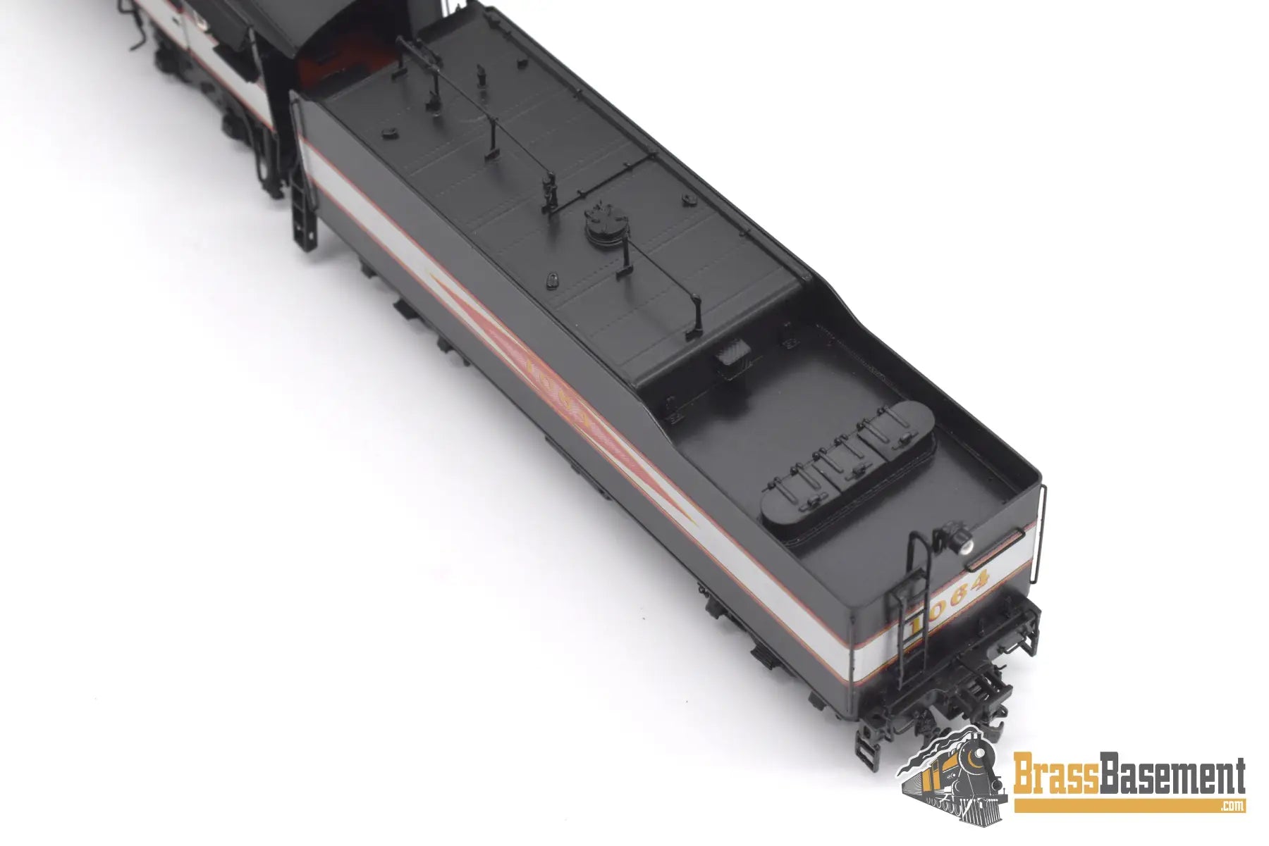 Ho Brass - Psc 18462.1 Slsf Frisco Streamlined 4 - 6 - 4 Hudson Diamond Logo Silver Bands Mint Steam