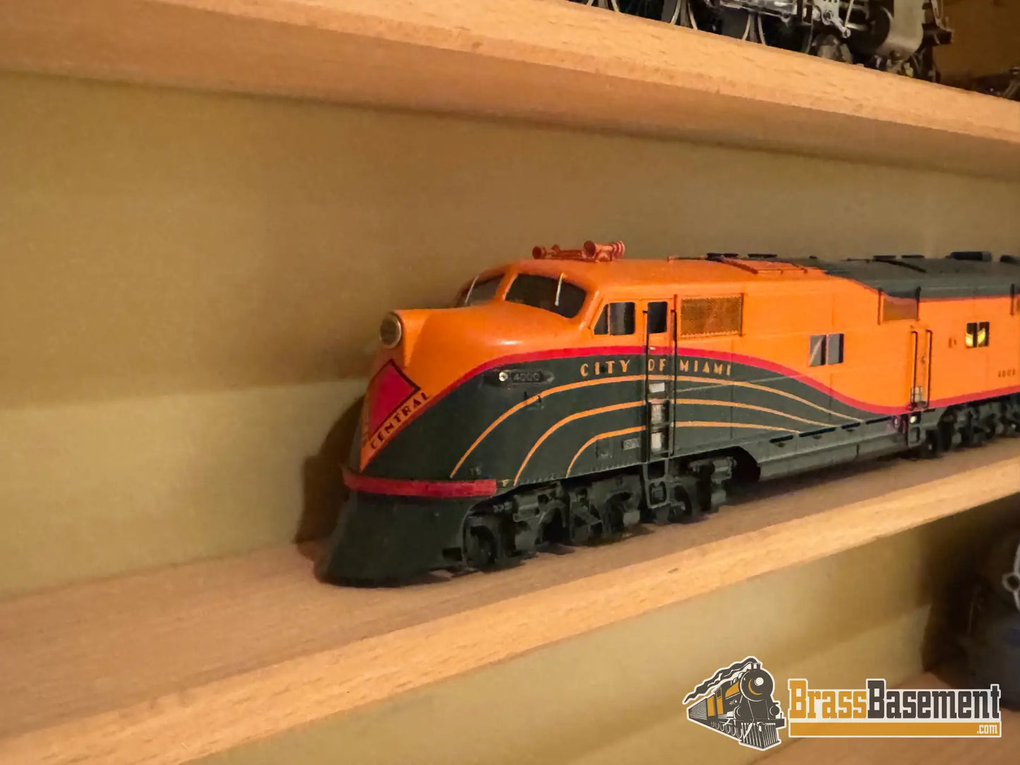 HO Brass - Railway Classics IC01 Illinois Central IC 1940 City of Miami 7-Car Set - W/ Interiors Passenger