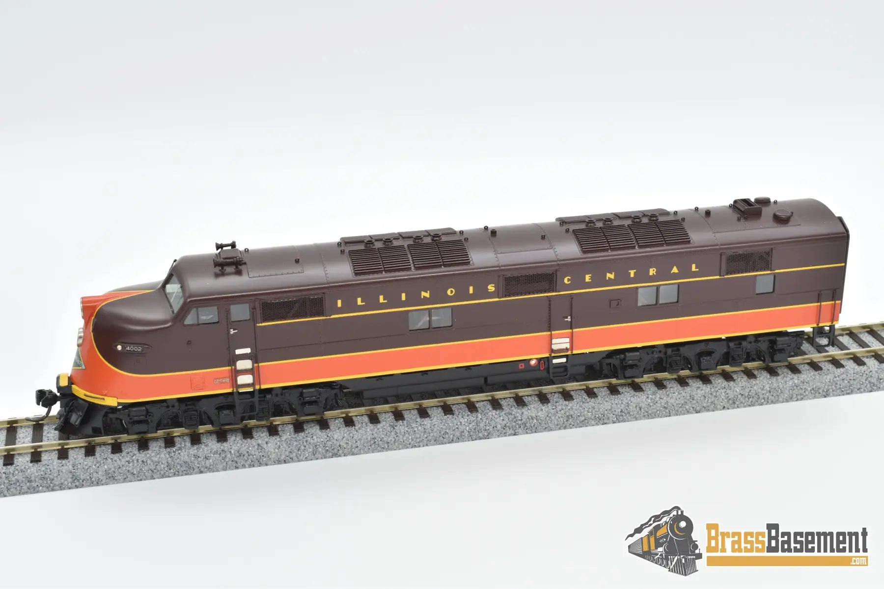 Ho Brass - Railway Classics Ice6Aa6Pl Illinois Central E6 Aa Set 1946 Scheme Diesel