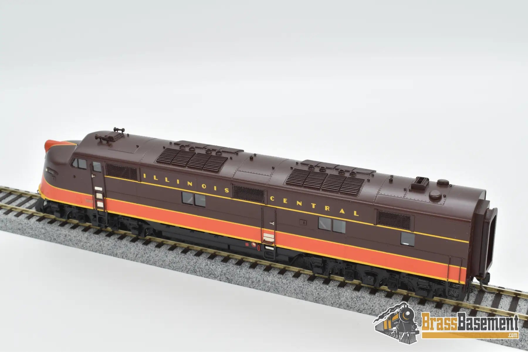 Ho Brass - Railway Classics Ice6Aa6Pl Illinois Central E6 Aa Set 1946 Scheme Diesel