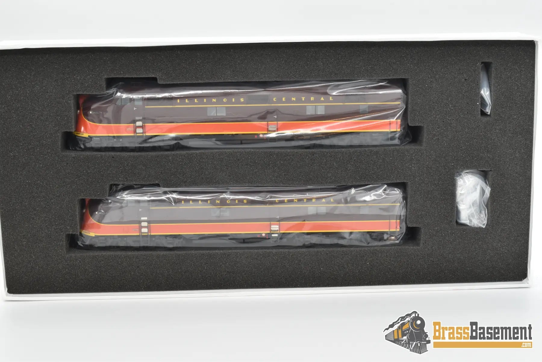 Ho Brass - Railway Classics Ice6Aa6Pl Illinois Central E6 Aa Set 1946 Scheme Diesel