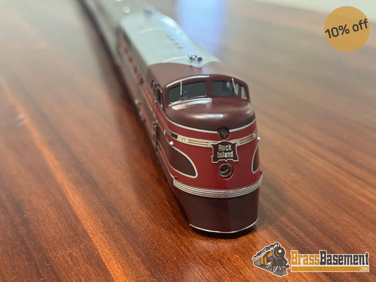 HO Brass - Railway Classics PR Peoria Rocket 1937 TA Diesel #601 w/ 4 Car Set - 1of25 Passenger