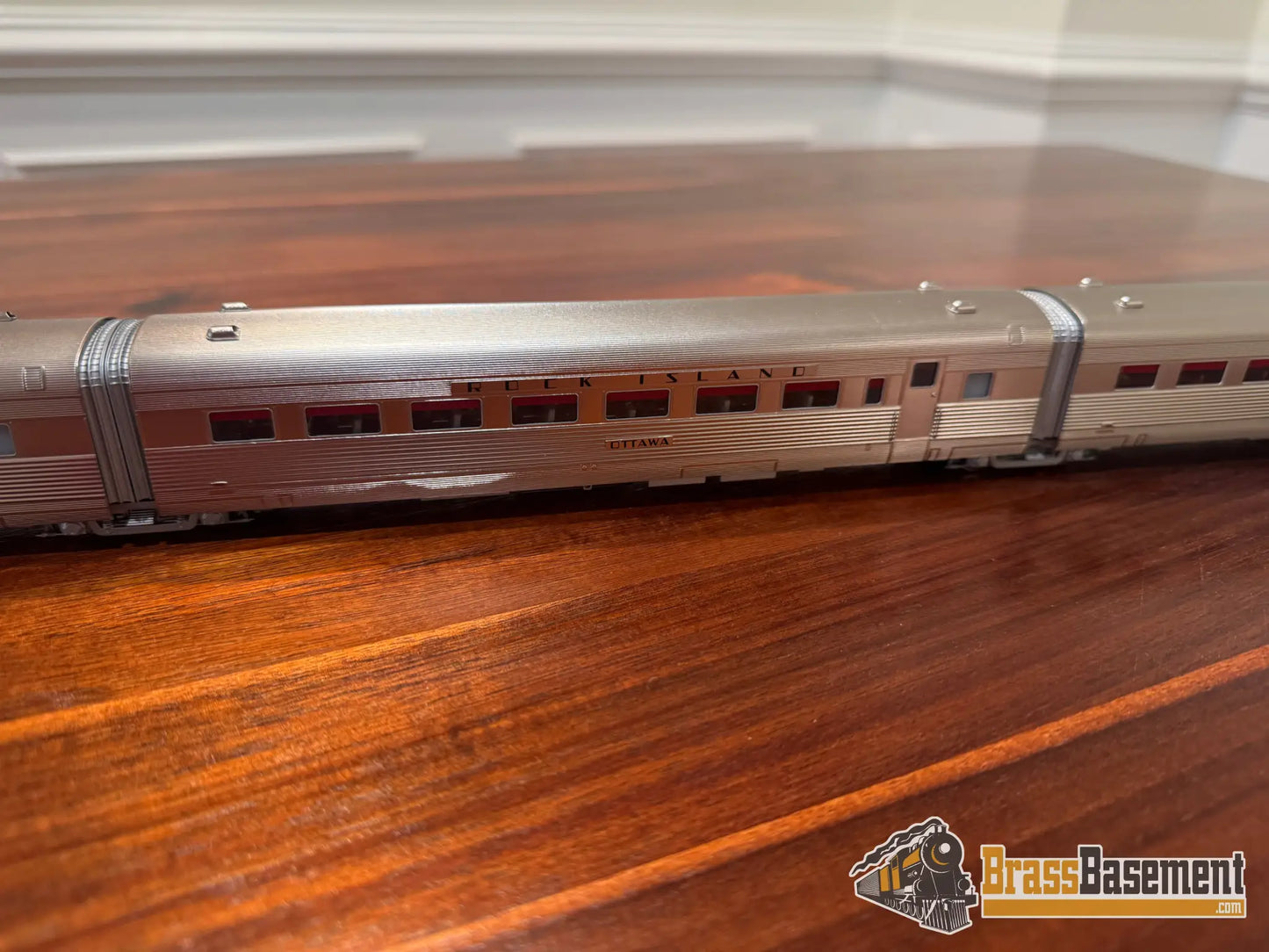 HO Brass - Railway Classics PR Peoria Rocket 1937 TA Diesel #601 w/ 4 Car Set - 1of25 Passenger