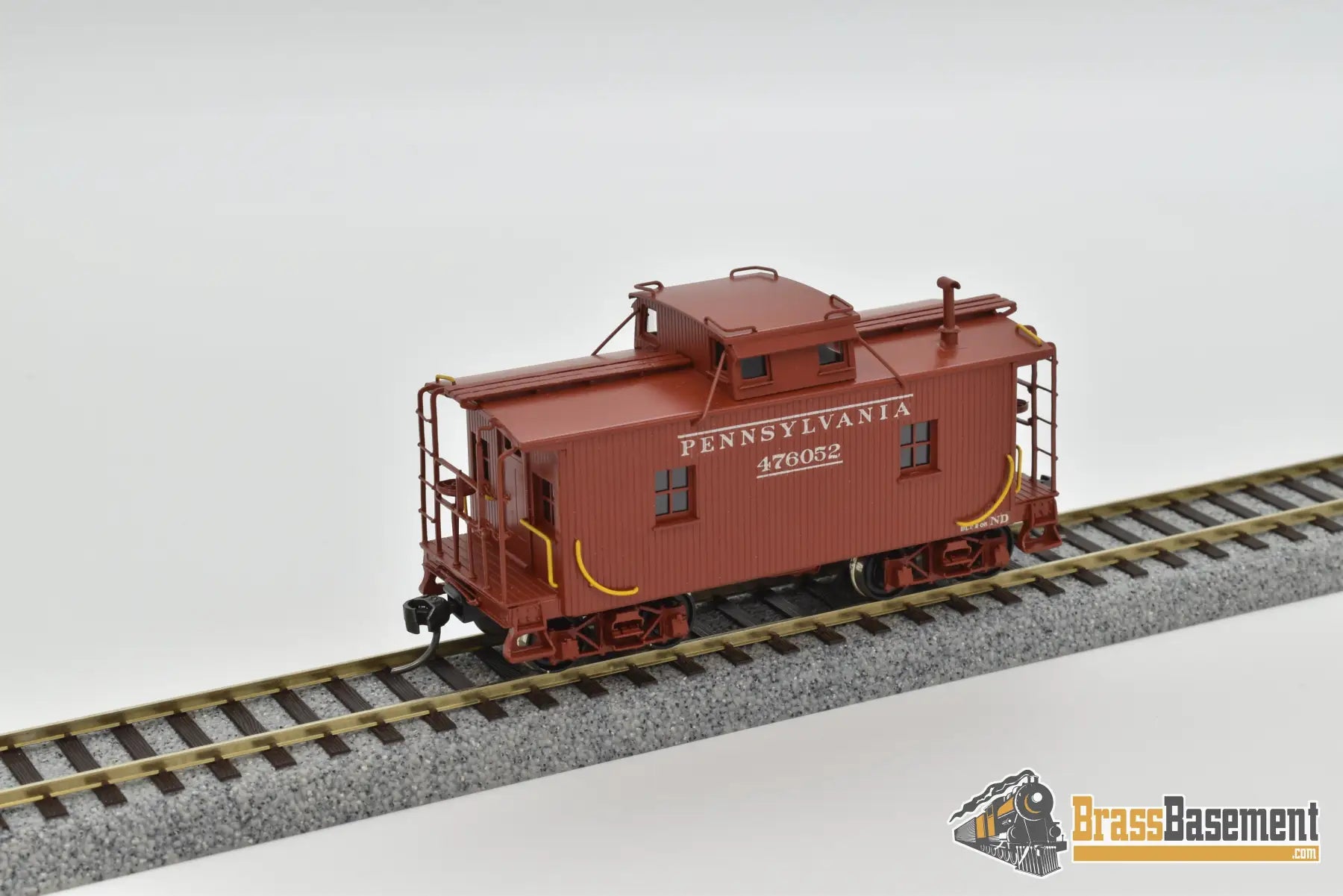 Ho Brass - Railworks Pennsylvania Prr Nda Caboose Pro Paint