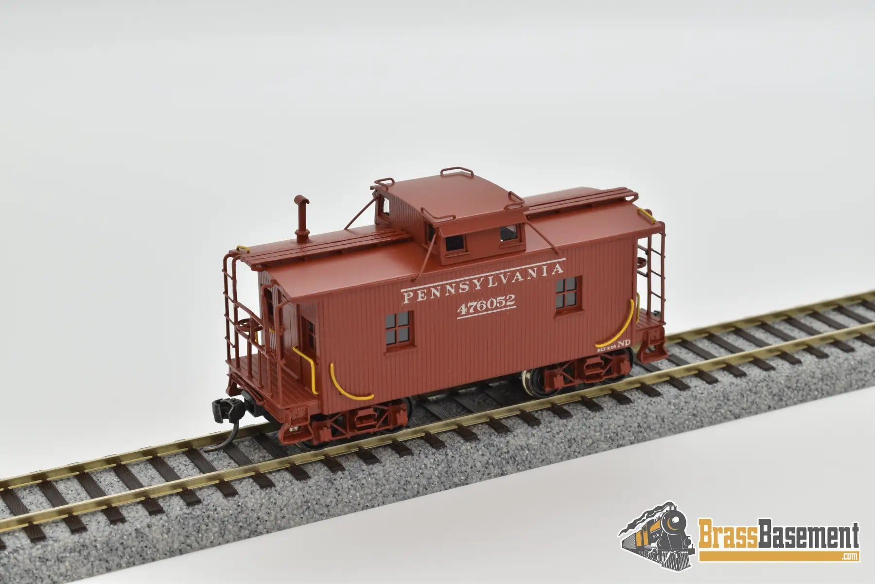 Ho Brass - Railworks Pennsylvania Prr Nda Caboose Pro Paint