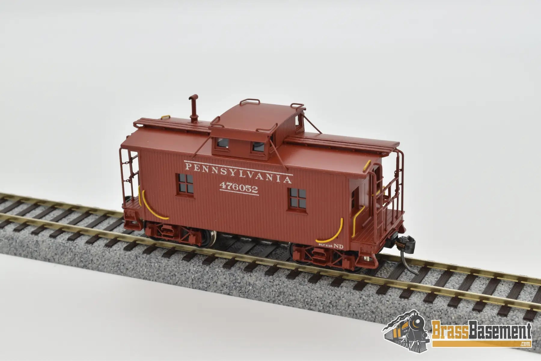 Ho Brass - Railworks Pennsylvania Prr Nda Caboose Pro Paint