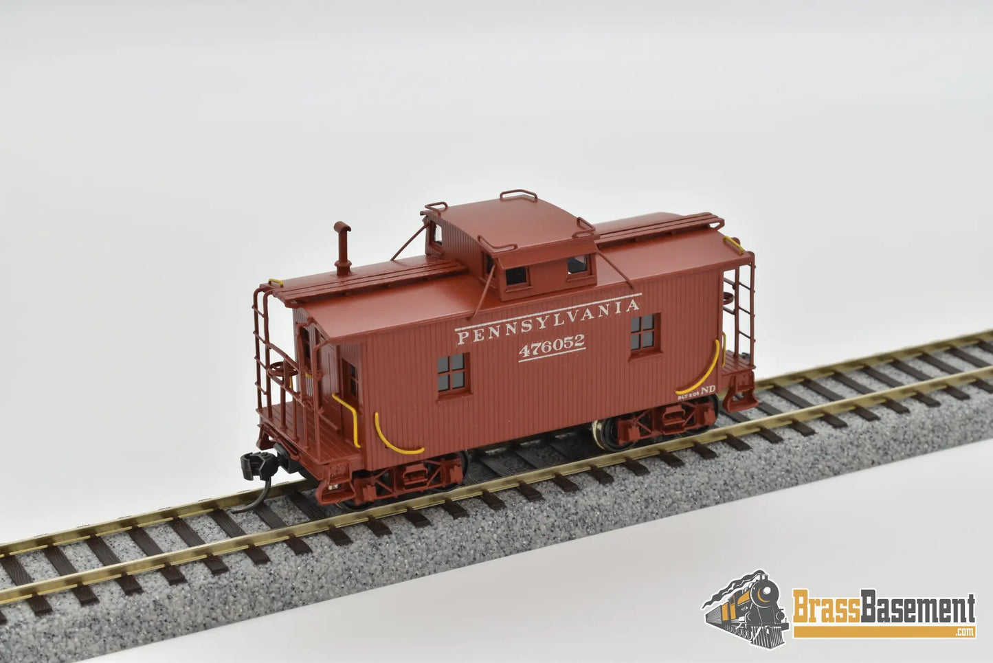 Ho Brass - Railworks Pennsylvania Prr Nda Caboose Pro Paint