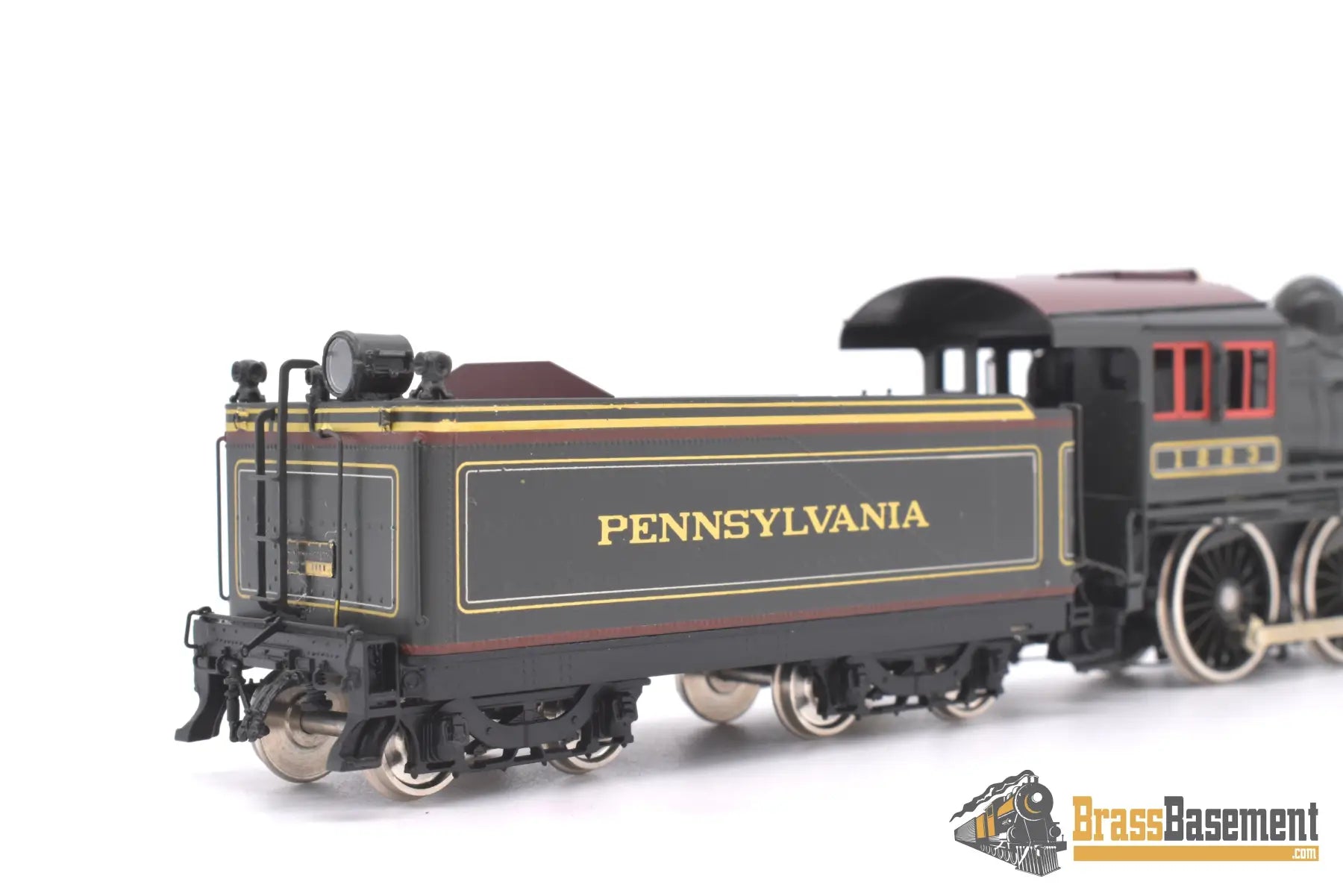 Ho Brass - Railworks Pennsylvania Railroad Prr D - 16Sb 4 - 4 - 0 ‘American’ #1223 Factory