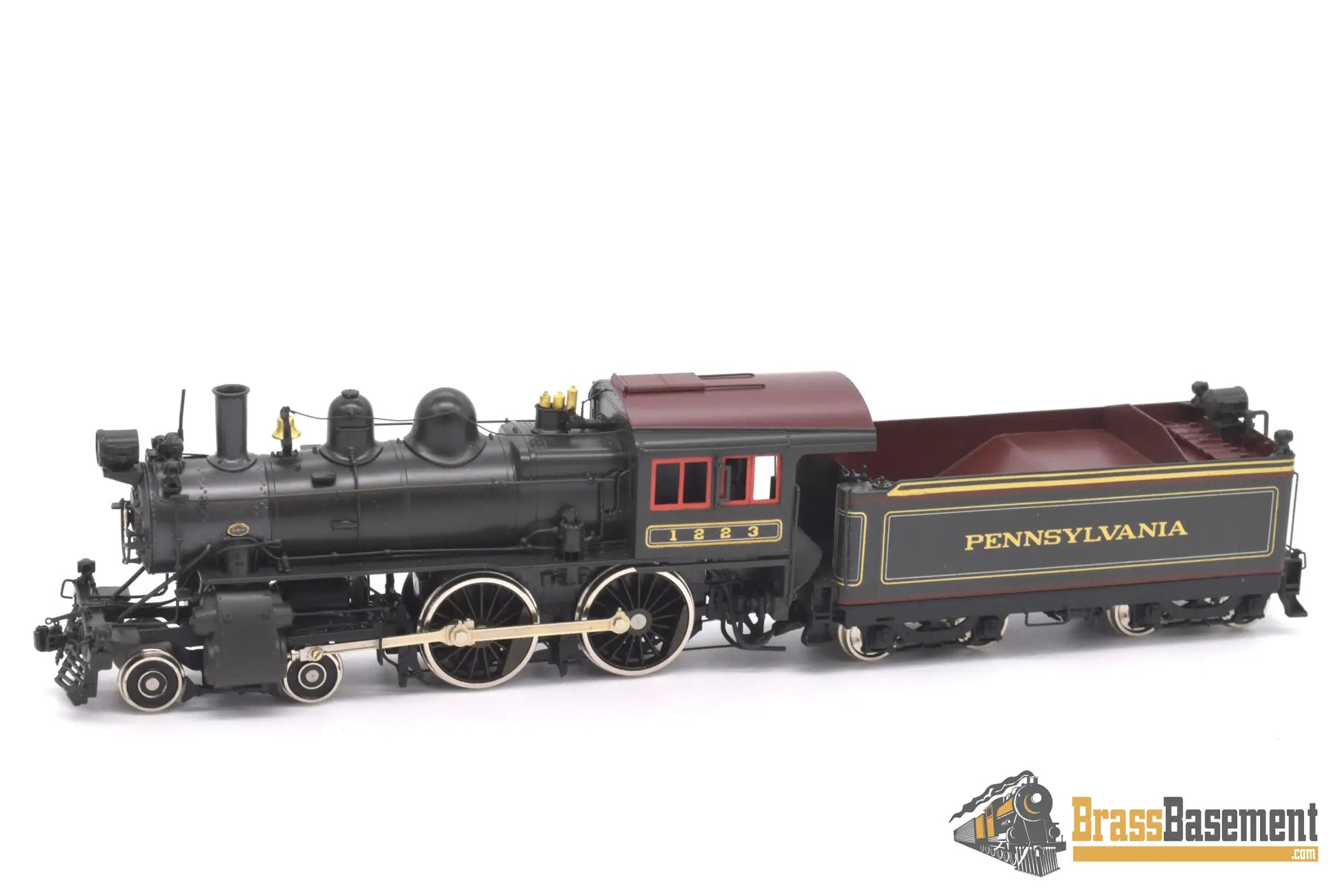 Ho Brass - Railworks Pennsylvania Railroad Prr D - 16Sb 4 - 4 - 0 ‘American’ #1223 Factory