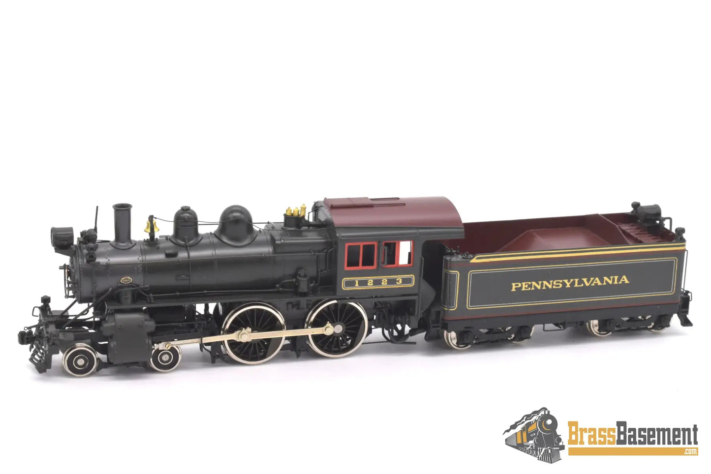 Ho Brass - Railworks Pennsylvania Railroad Prr D - 16Sb 4 - 4 - 0 ‘American’ #1223 Factory