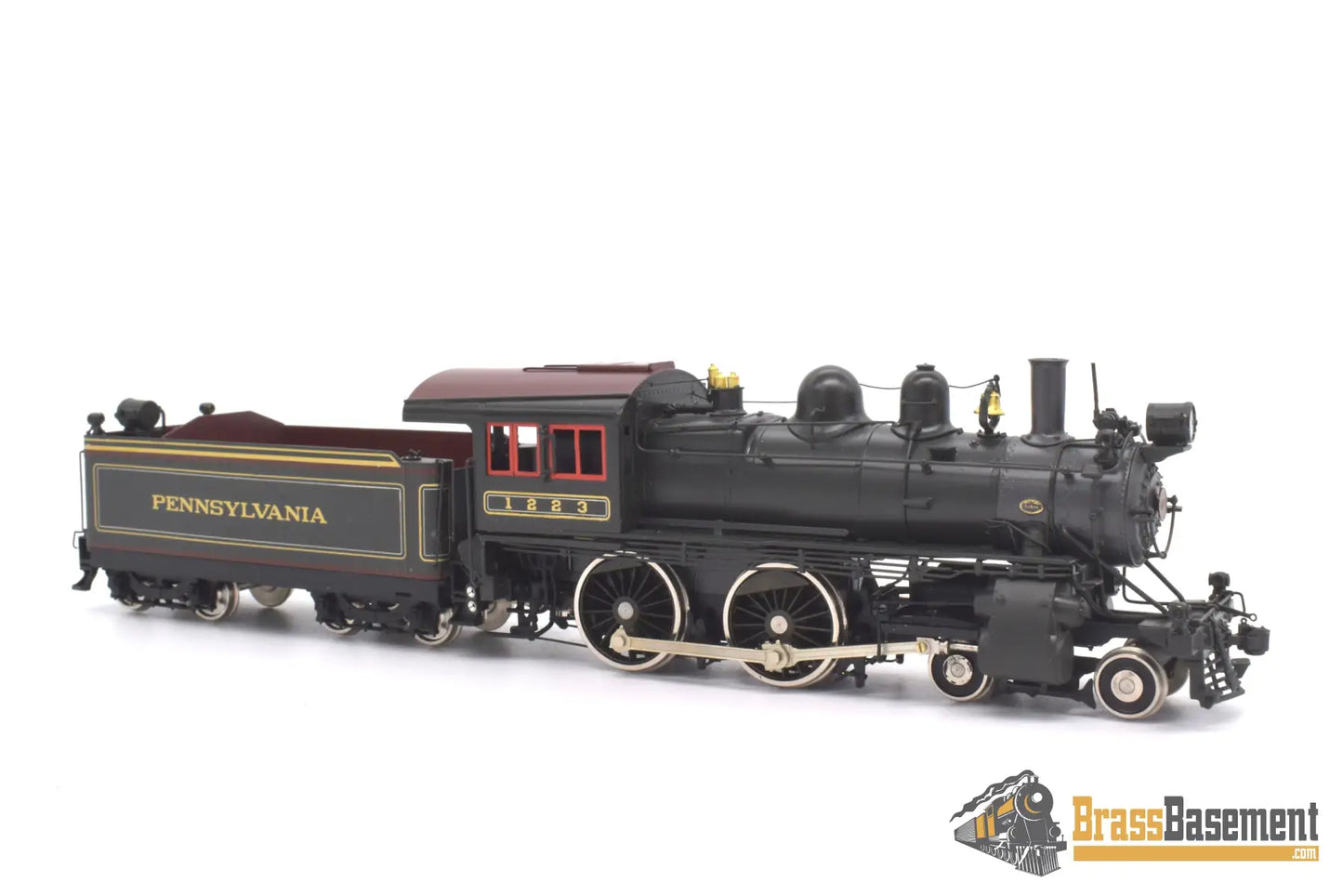 Ho Brass - Railworks Pennsylvania Railroad Prr D - 16Sb 4 - 4 - 0 ‘American’ #1223 Factory