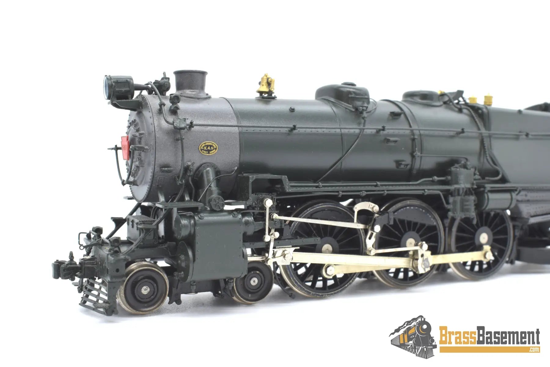 Ho Brass - Railworks Pennsylvania Railroad Prr K - 4S 4 - 6 - 2 Pacific #5451 Factory Paint Dcc