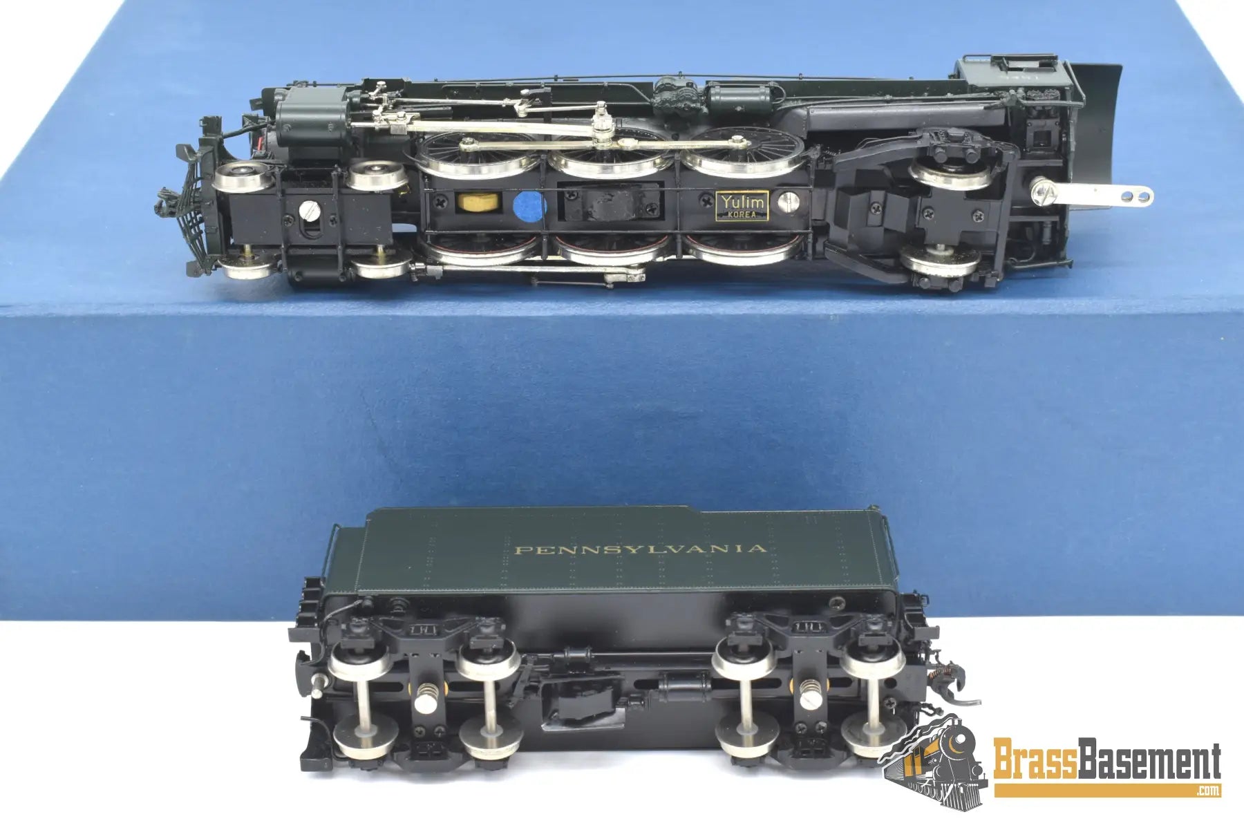 Ho Brass - Railworks Pennsylvania Railroad Prr K - 4S 4 - 6 - 2 Pacific #5451 Factory Paint Dcc