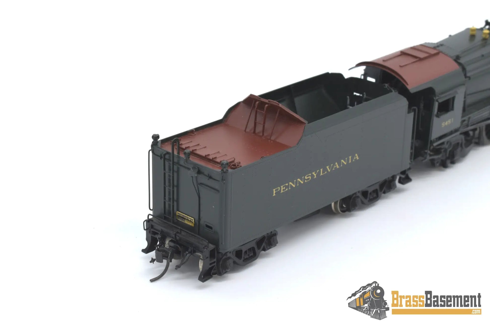 Ho Brass - Railworks Pennsylvania Railroad Prr K - 4S 4 - 6 - 2 Pacific #5451 Factory Paint Dcc