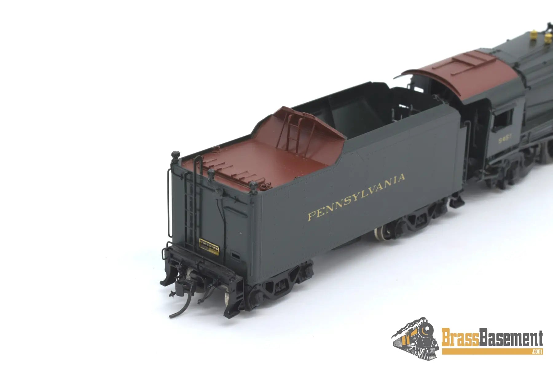 Ho Brass - Railworks Pennsylvania Railroad Prr K - 4S 4 - 6 - 2 Pacific #5451 Factory Paint Dcc