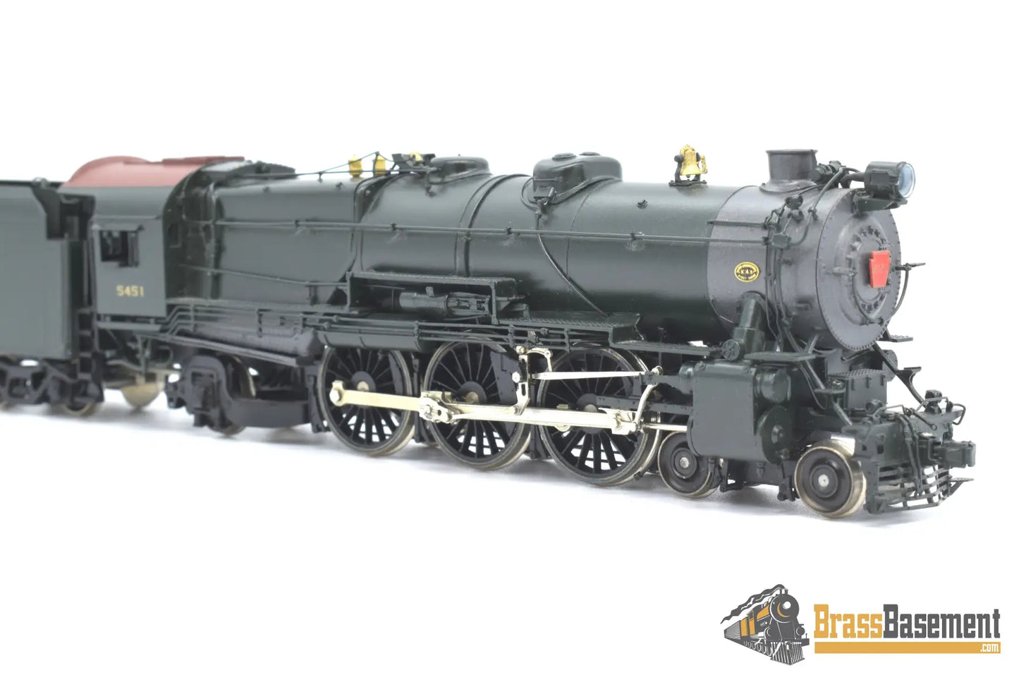 Ho Brass - Railworks Pennsylvania Railroad Prr K - 4S 4 - 6 - 2 Pacific #5451 Factory Paint Dcc