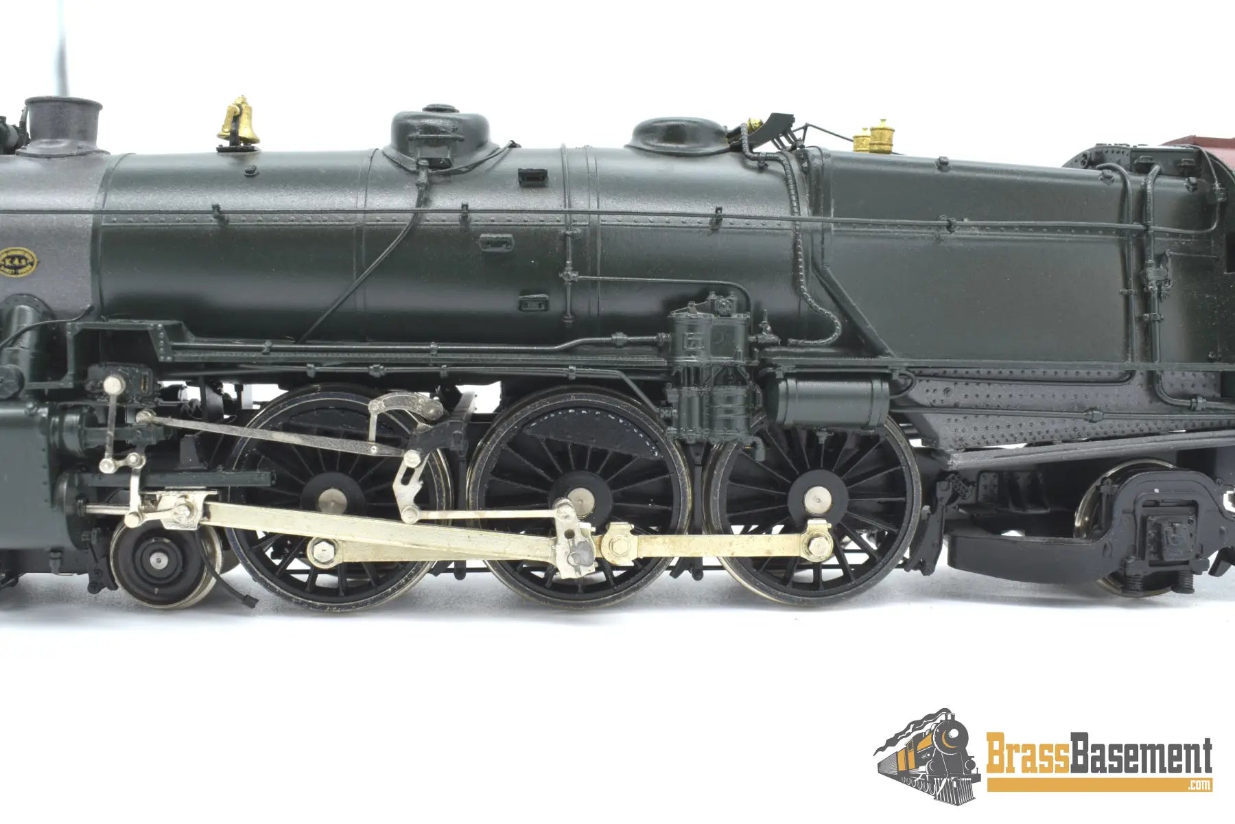 Ho Brass - Railworks Pennsylvania Railroad Prr K - 4S 4 - 6 - 2 Pacific #5451 Factory Paint Dcc