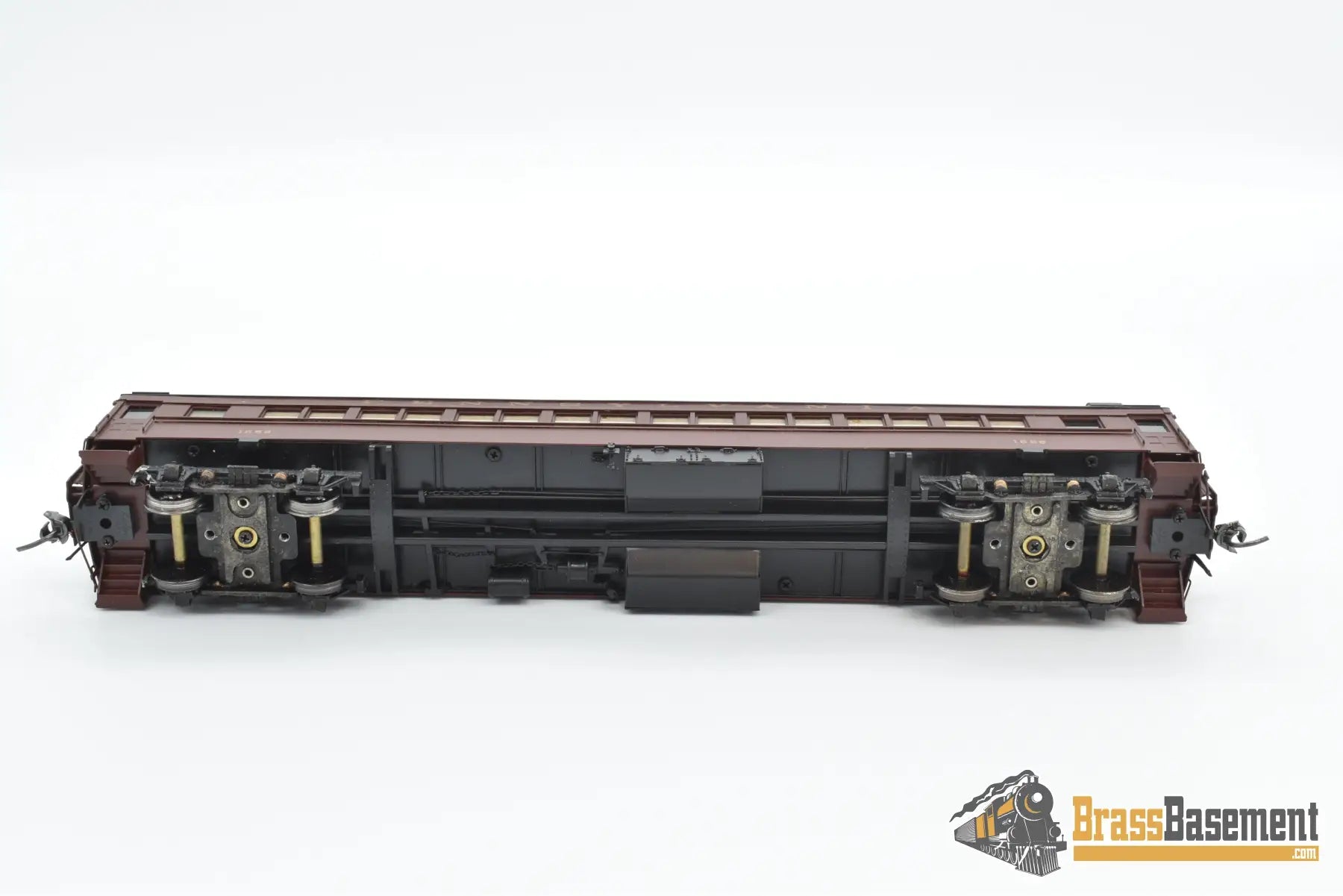 Ho Brass - Railworks Pennsylvania Railroad Prr P58 Steel Coach #1658 Custom Paint Passenger