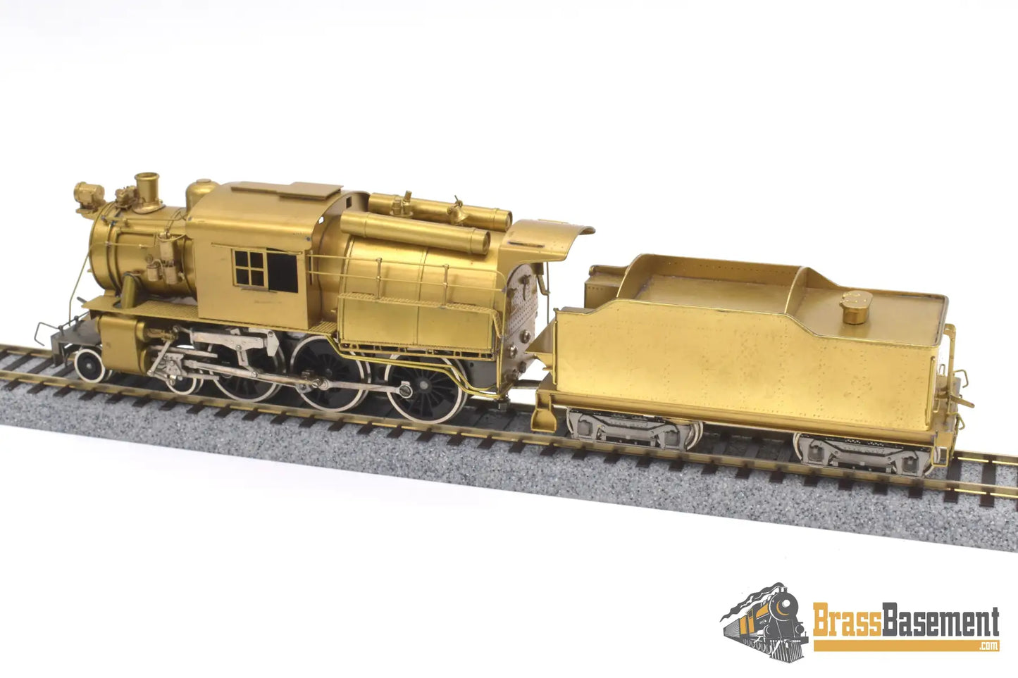 Ho Brass - Red Ball/Howell Day Central Of New Jersey Cnj 4 - 6 - 0 Camelback Unpainted #2 Steam
