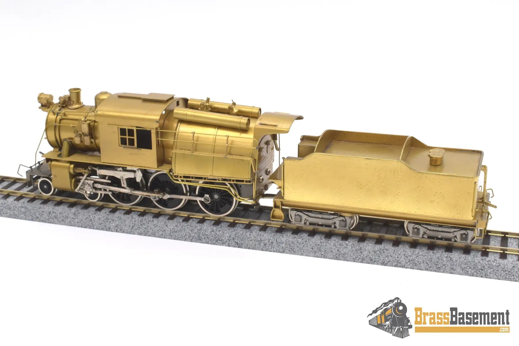 Ho Brass - Red Ball/Howell Day Central Of New Jersey Cnj 4 - 6 - 0 Camelback Unpainted #2 Steam