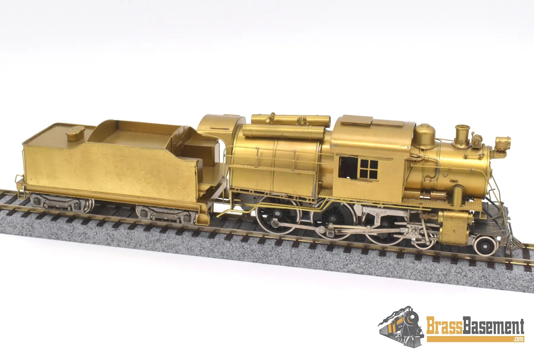 Ho Brass - Red Ball/Howell Day Central Of New Jersey Cnj 4 - 6 - 0 Camelback Unpainted #2 Steam