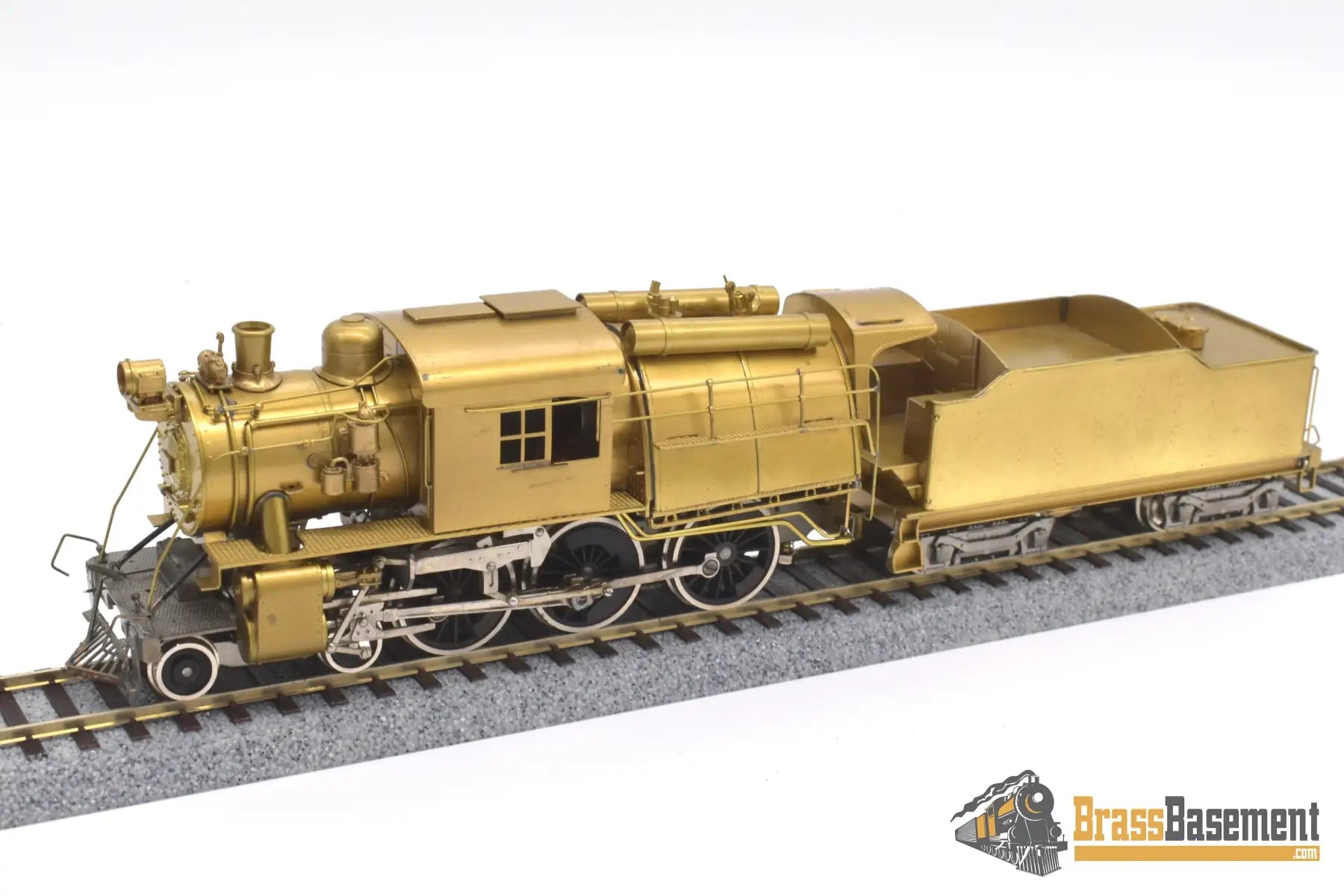 Ho Brass - Red Ball/Howell Day Central Of New Jersey Cnj 4 - 6 - 0 Camelback Unpainted #2 Steam