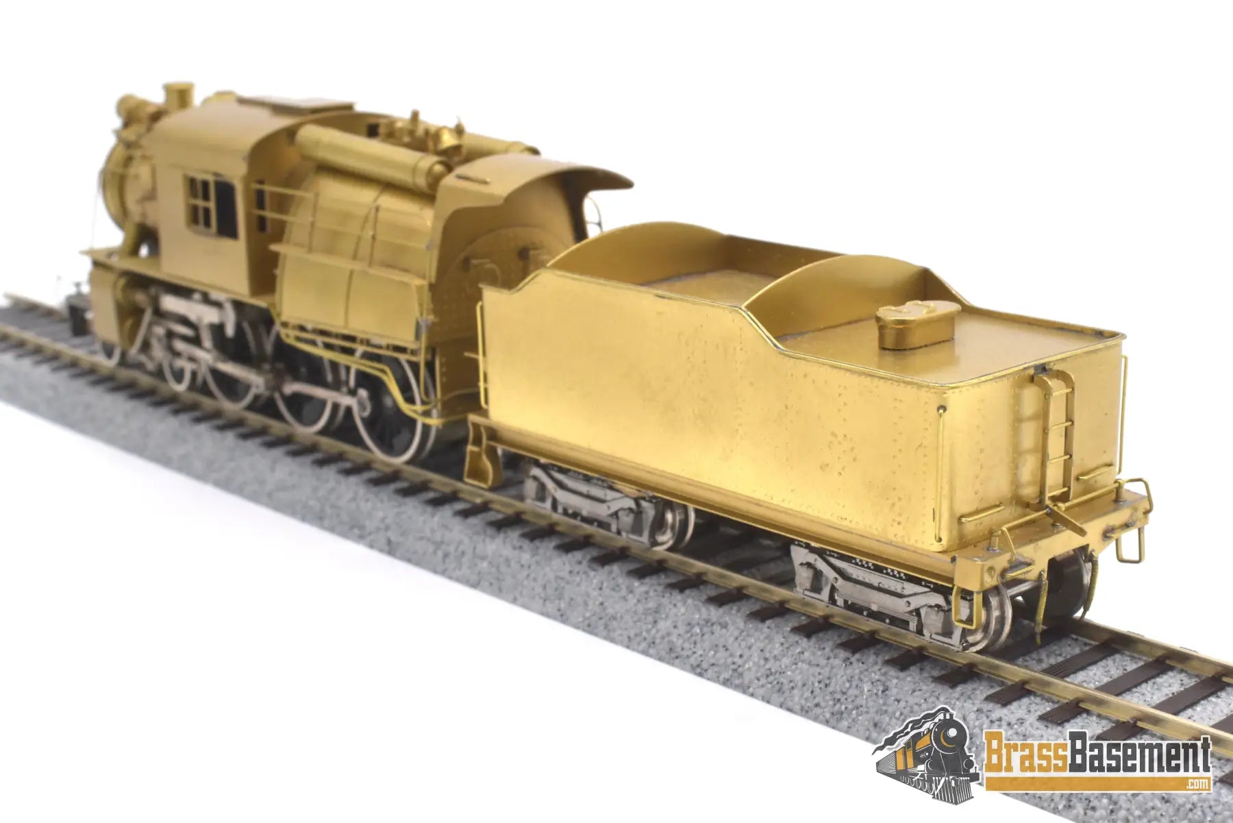 Ho Brass - Red Ball/Howell Day Central Of New Jersey Cnj 4 - 6 - 0 Camelback Unpainted #2 Steam