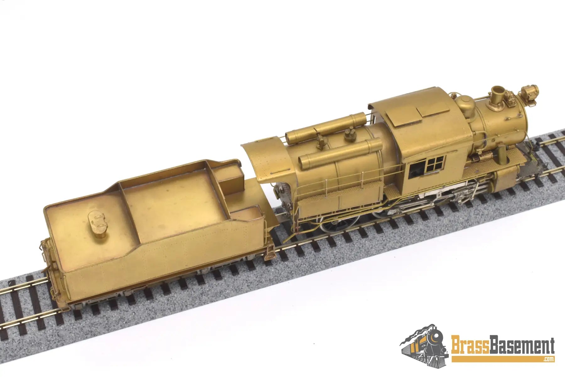 Ho Brass - Red Ball/Howell Day Central Of New Jersey Cnj 4 - 6 - 0 Camelback Unpainted Steam