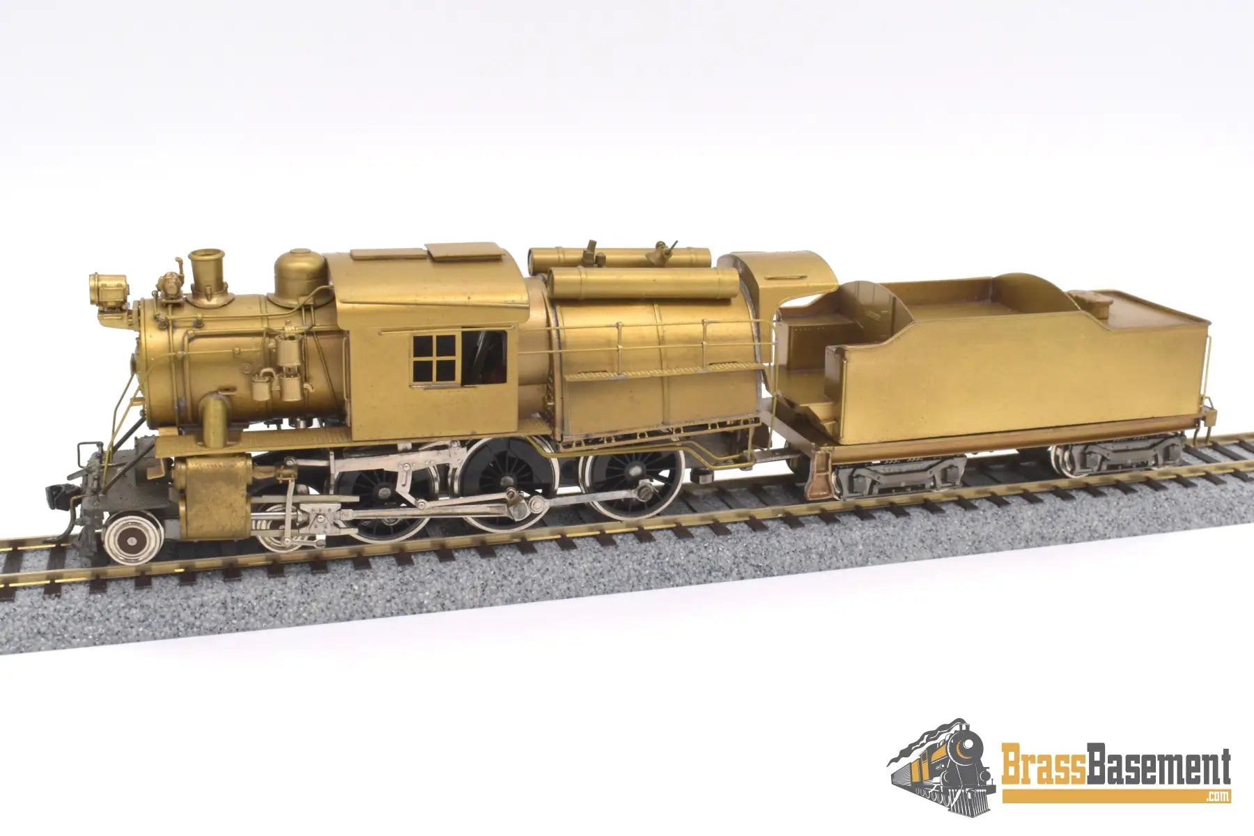 Ho Brass - Red Ball/Howell Day Central Of New Jersey Cnj 4 - 6 - 0 Camelback Unpainted Steam