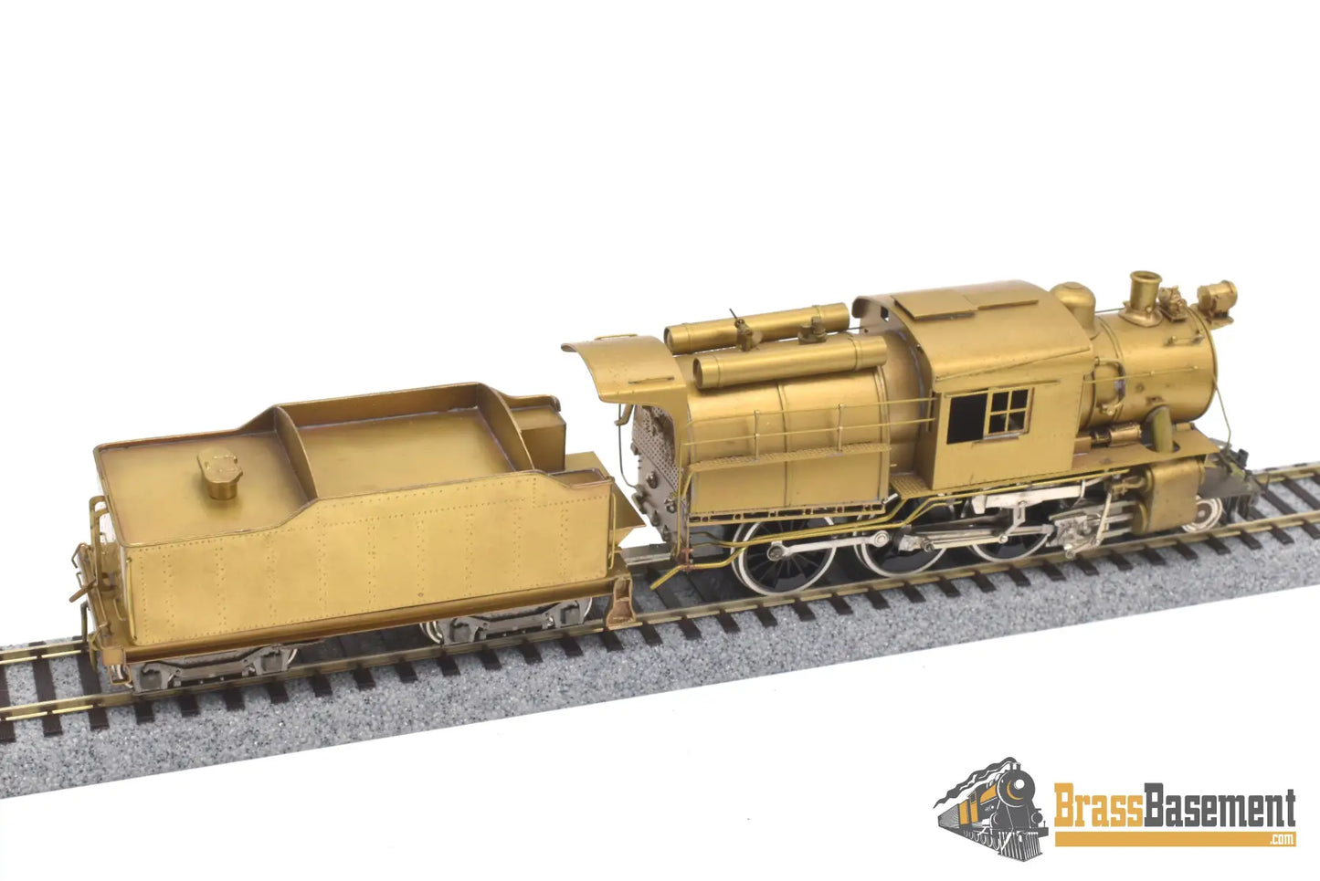 Ho Brass - Red Ball/Howell Day Central Of New Jersey Cnj 4 - 6 - 0 Camelback Unpainted Steam