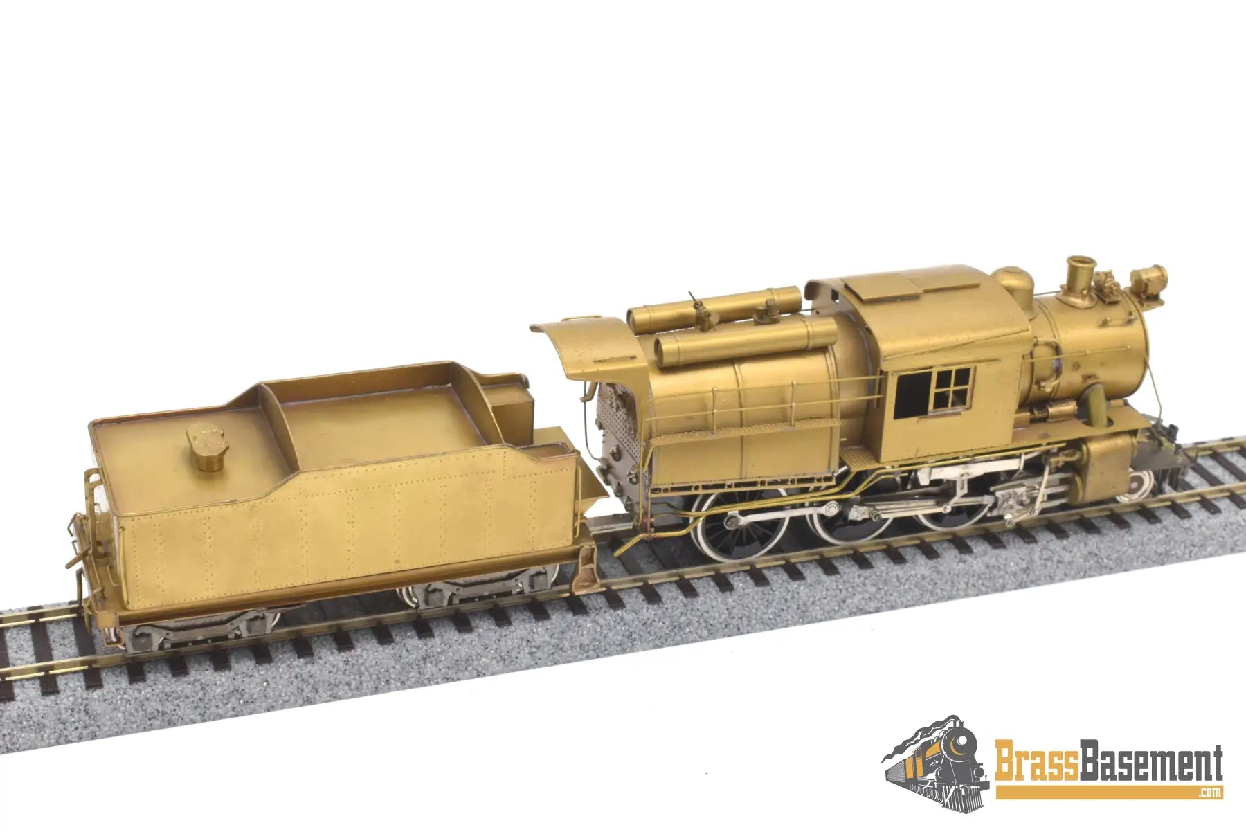 Ho Brass - Red Ball/Howell Day Central Of New Jersey Cnj 4 - 6 - 0 Camelback Unpainted Steam