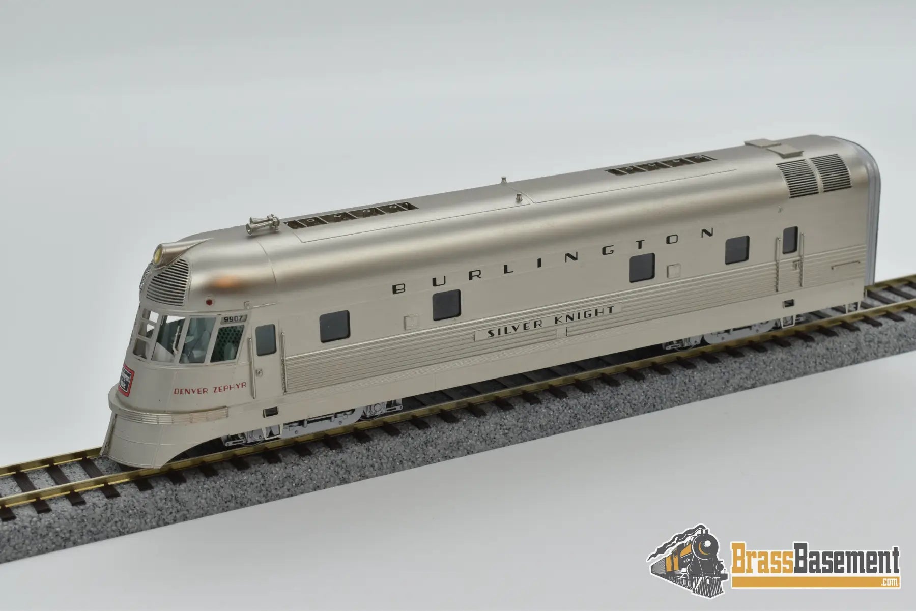 Ho Brass - Rwc Cbqeab36 Cb&Q Burlington Ea Eb Shovel Nose Silver Knight & Princess Diesel