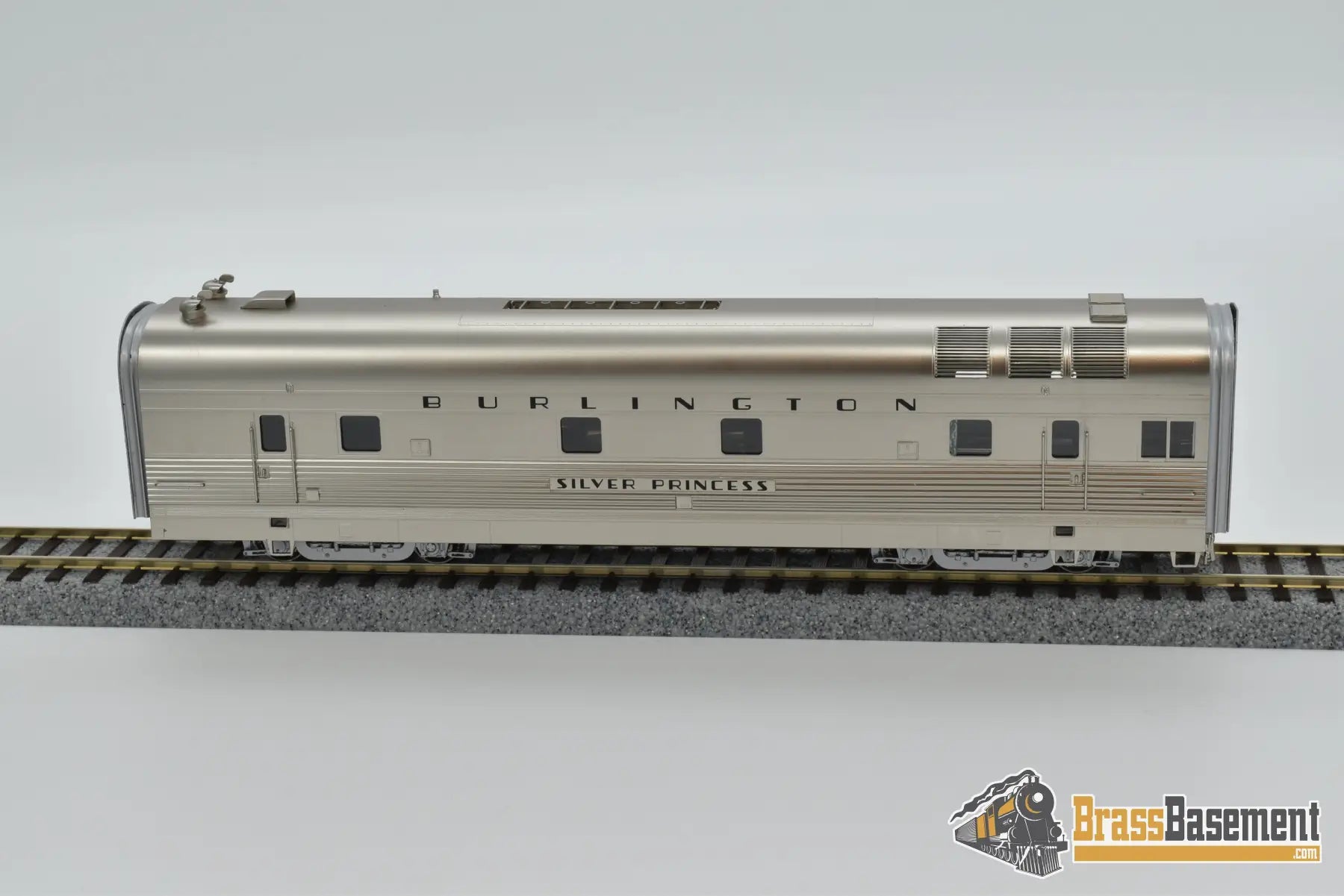 Ho Brass - Rwc Cbqeab36 Cb&Q Burlington Ea Eb Shovel Nose Silver Knight & Princess Diesel