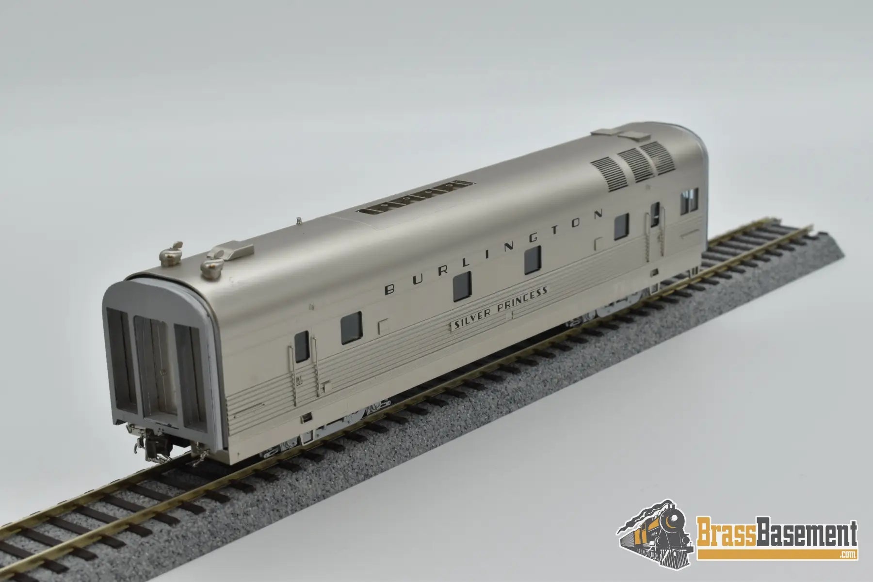 Ho Brass - Rwc Cbqeab36 Cb&Q Burlington Ea Eb Shovel Nose Silver Knight & Princess Diesel