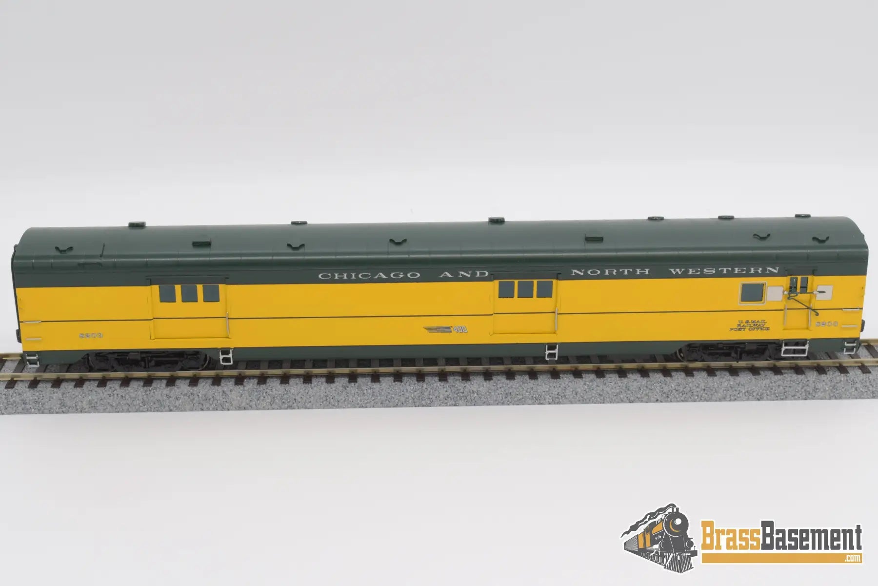 Ho Brass - Rwc Railway Classics Cnw12 Baggage 60’ Mail Rpo Factory Paint Passenger
