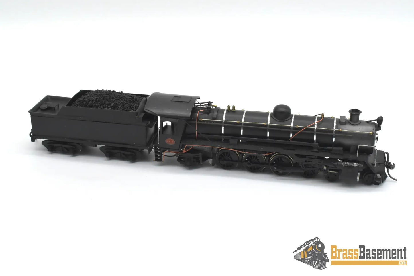 HO Brass - SAR Precision Miniatures Class 19D 4-8-2 w/ ’MR’ Tender - DCC Sound C/P Steam